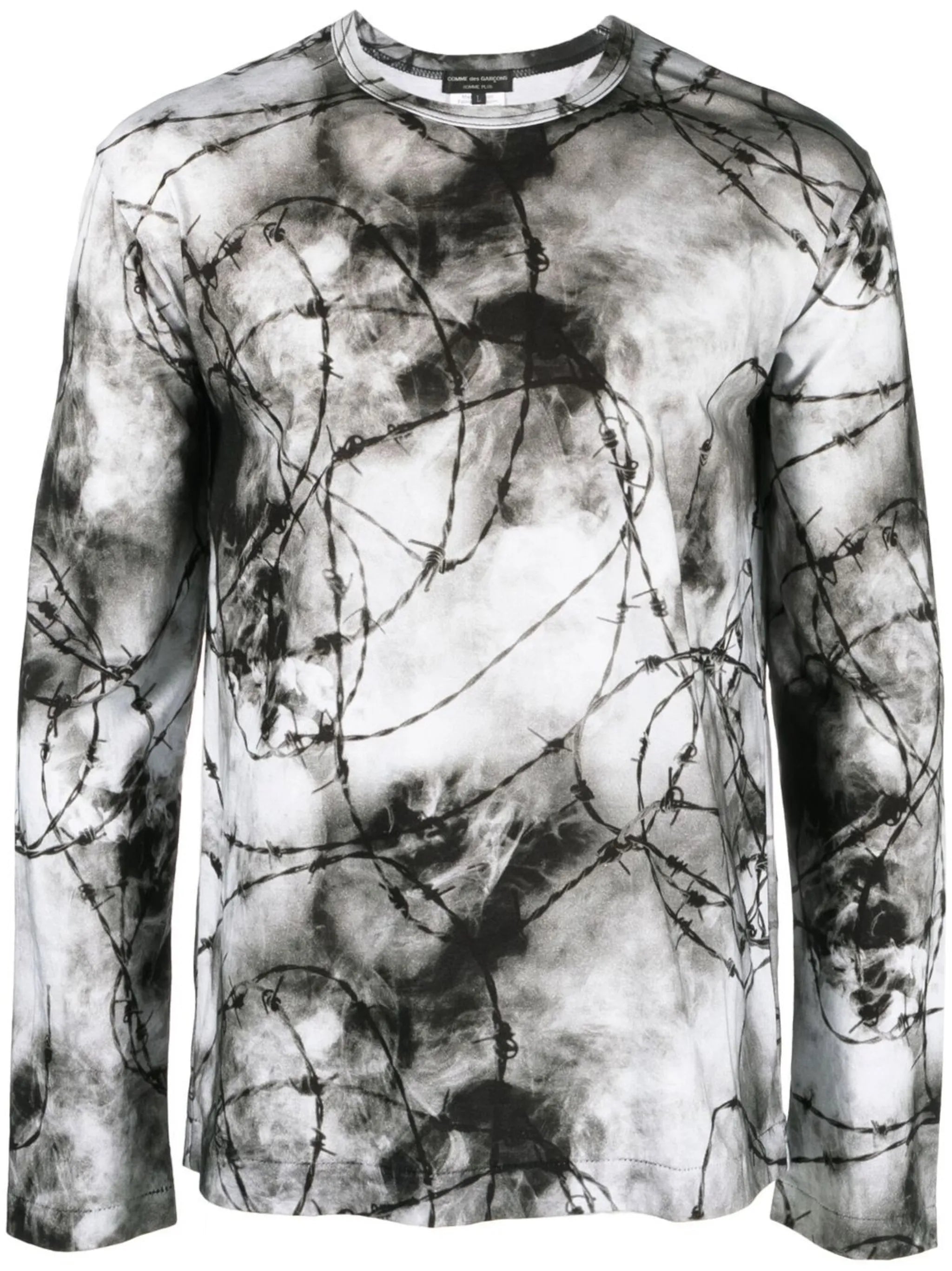 all-over graphic-print T-shirt