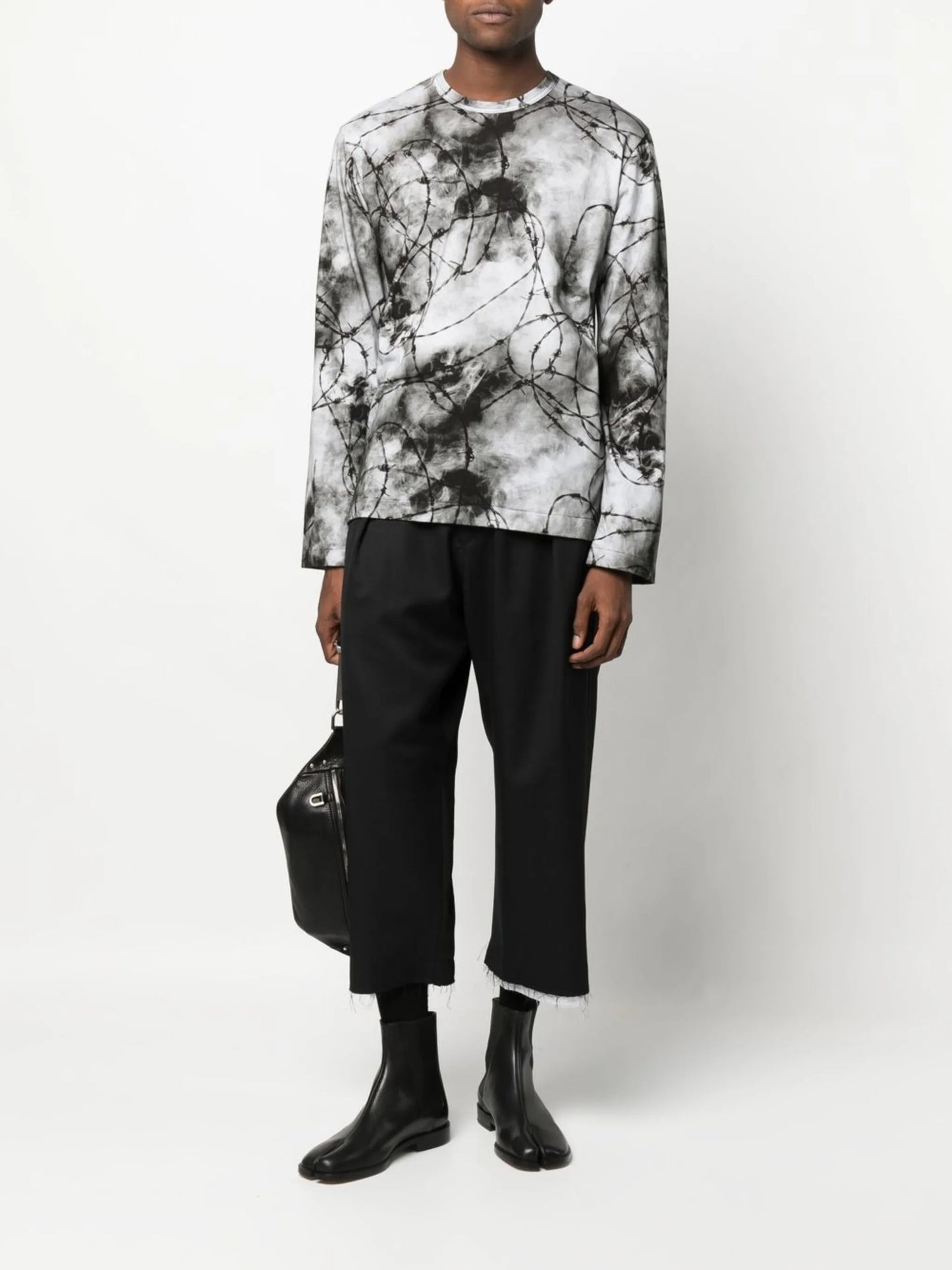 all-over graphic-print T-shirt