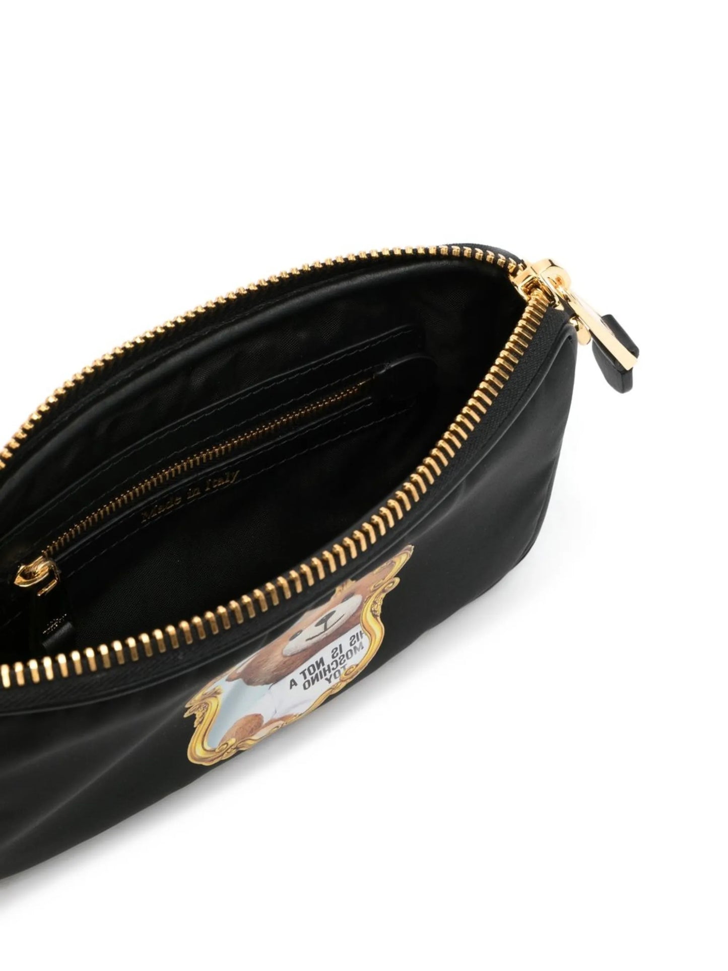 Teddy Bear-print crossbody bag