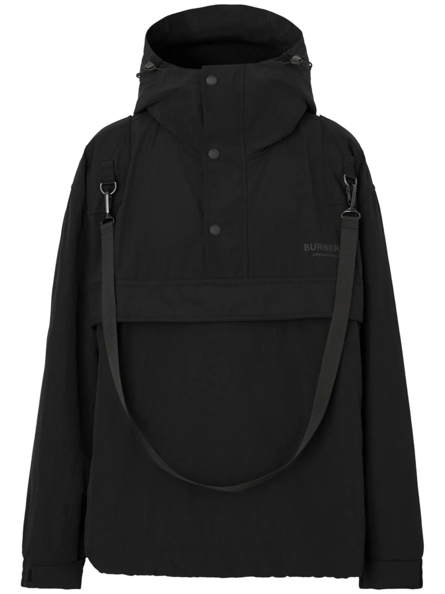 logo-print windbreaker