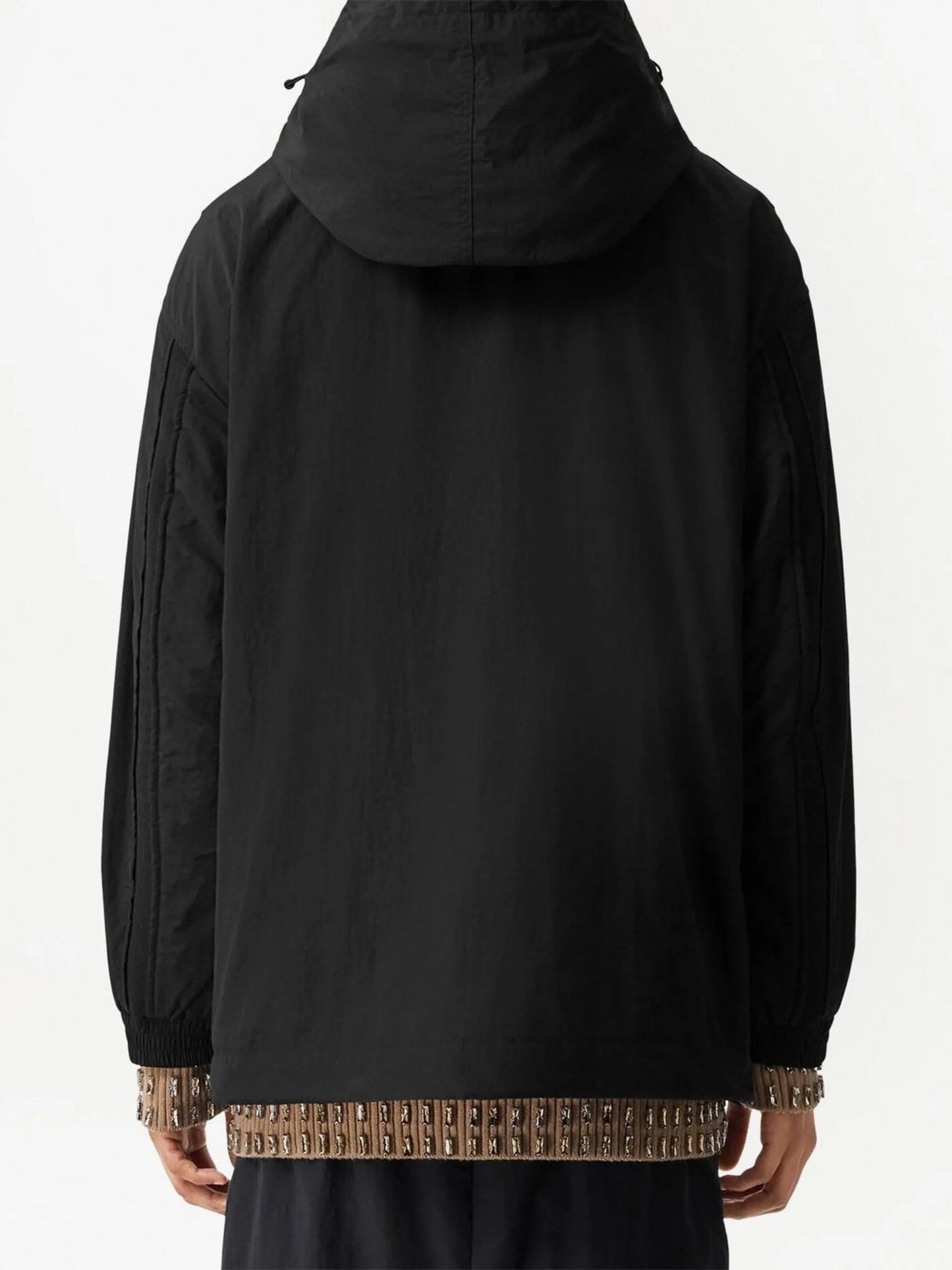 logo-print windbreaker