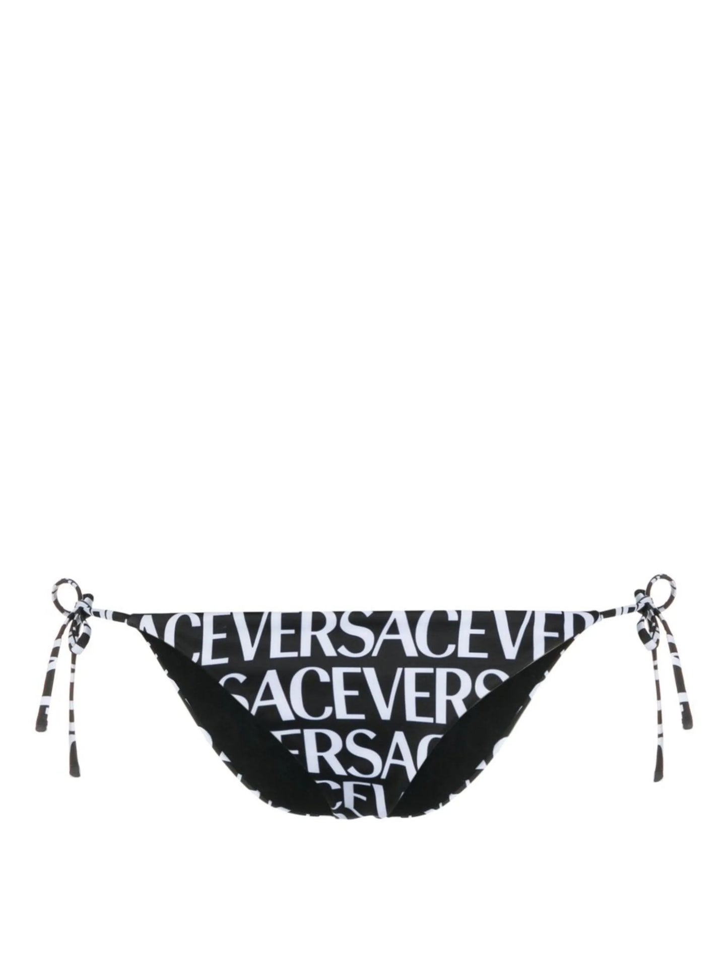 logo-print tie-fastening bikini bottoms