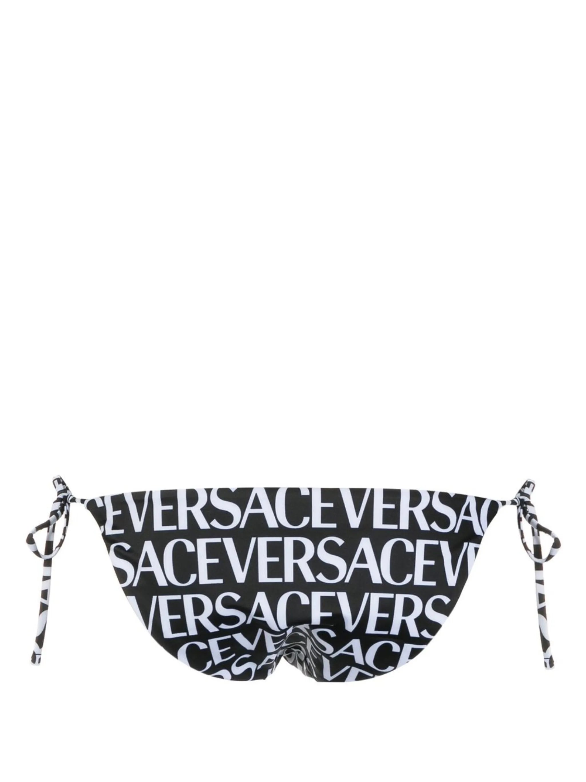 logo-print tie-fastening bikini bottoms
