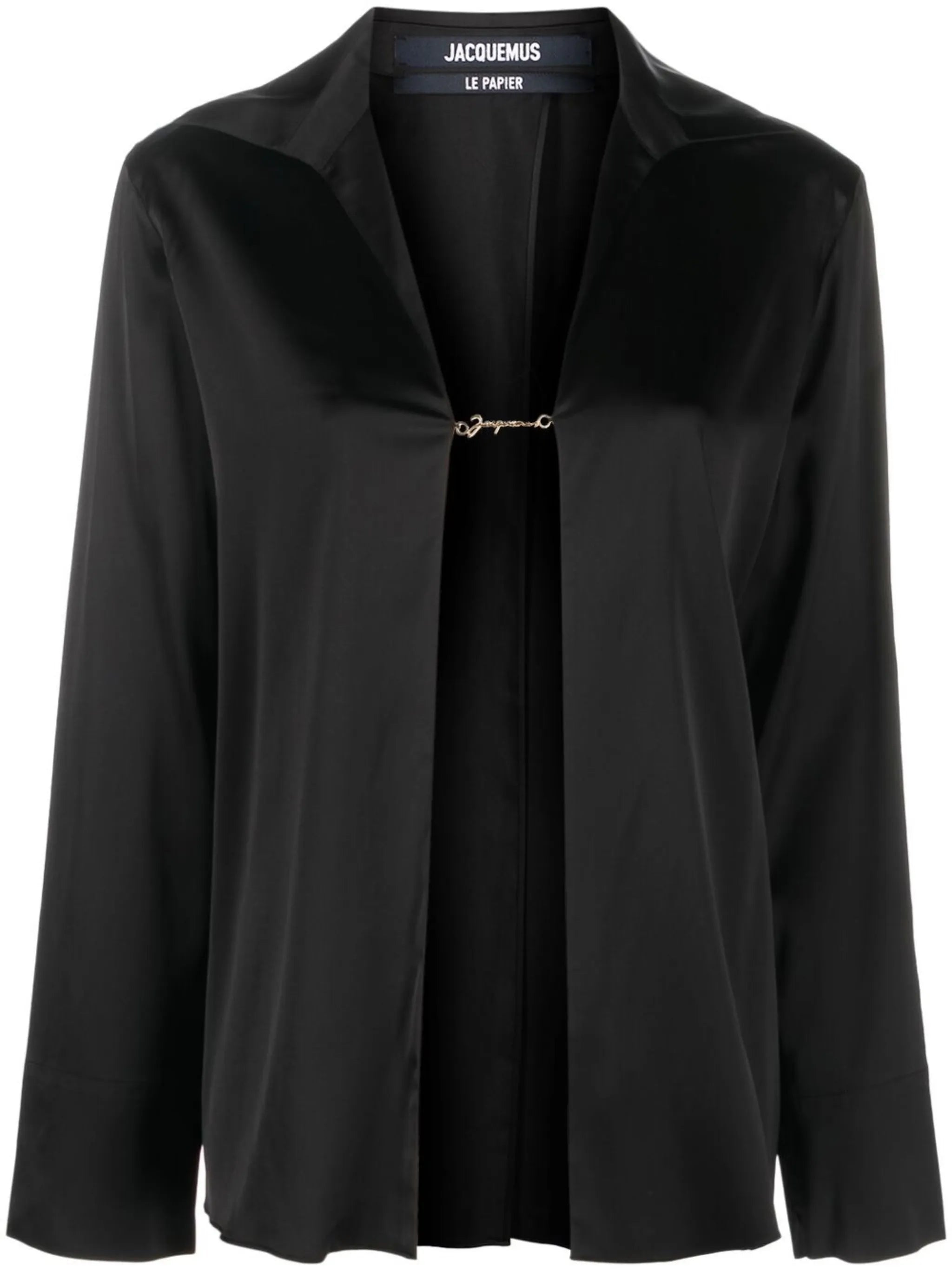 La Chemise Notte satin shirt