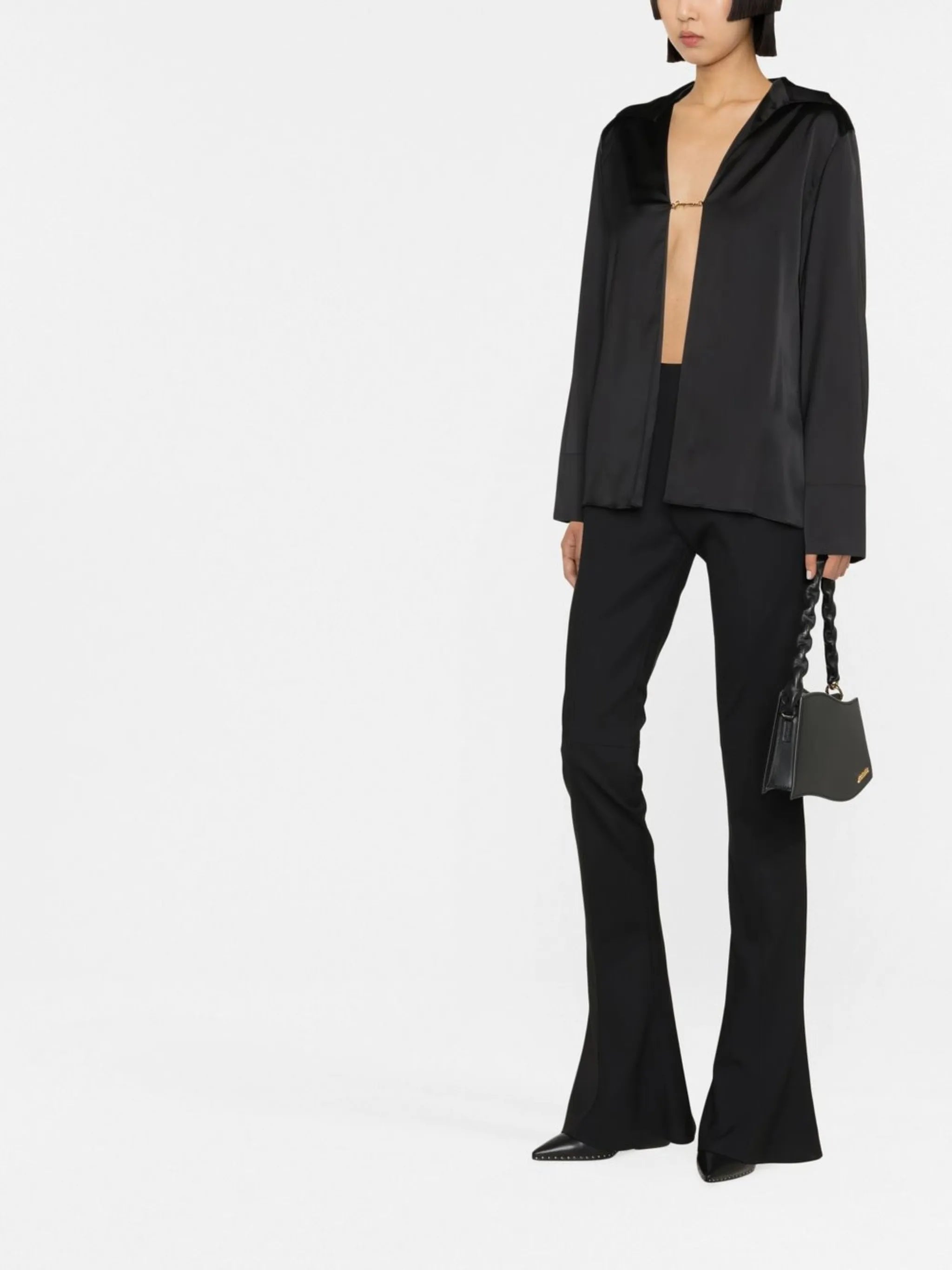 La Chemise Notte satin shirt