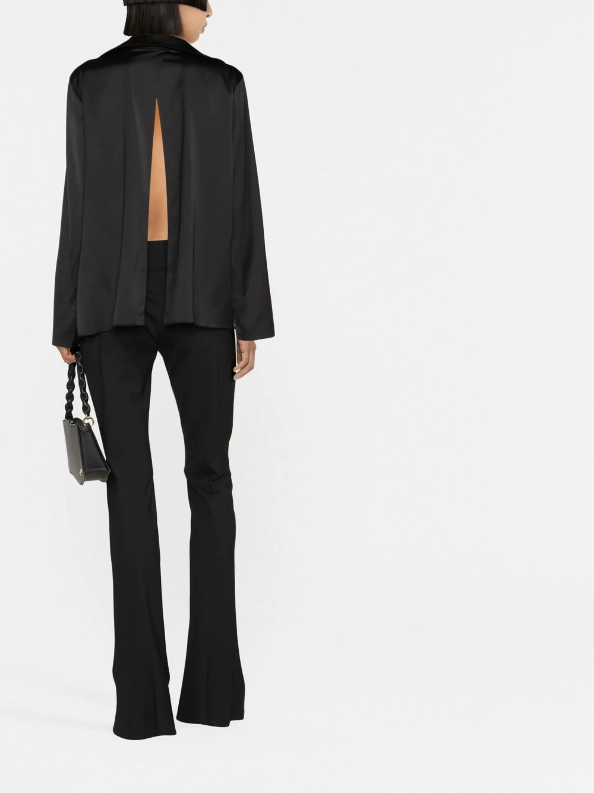 La Chemise Notte satin shirt