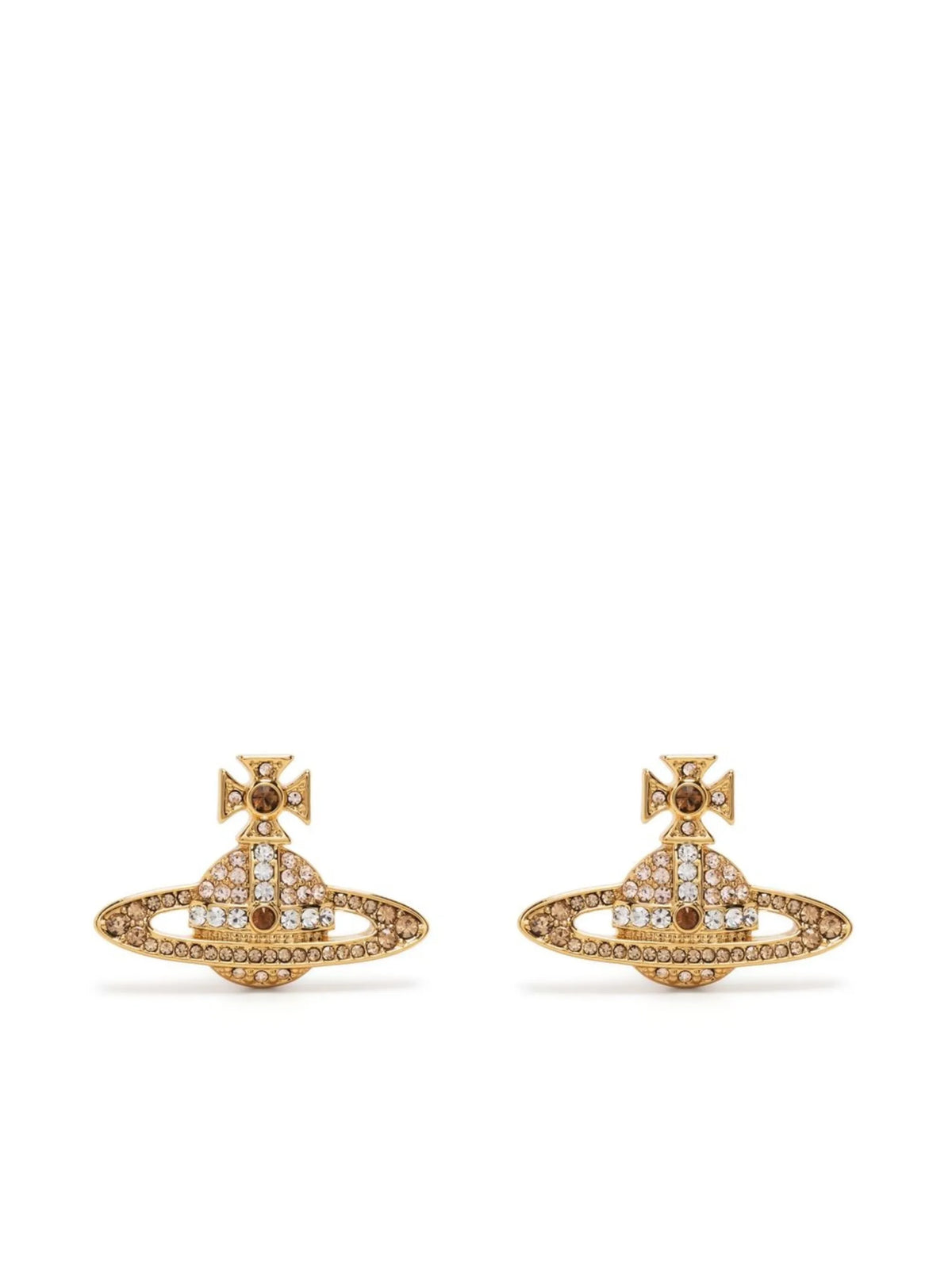 Kika Orb-plaque earrings