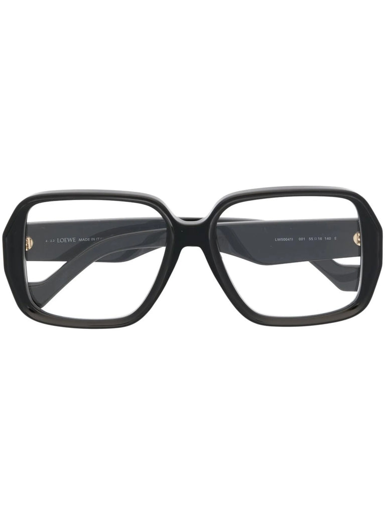 square-frame optical glasses