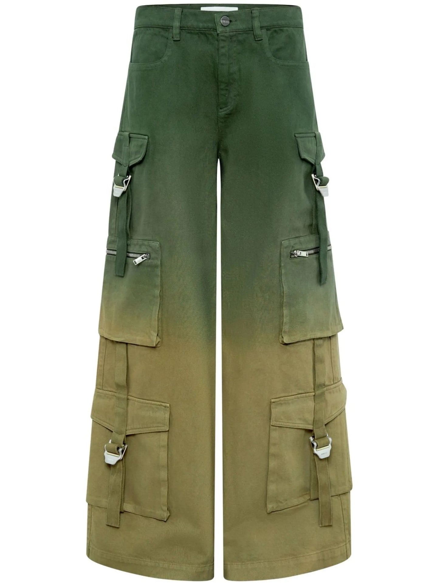 ombré-effect cargo trousers