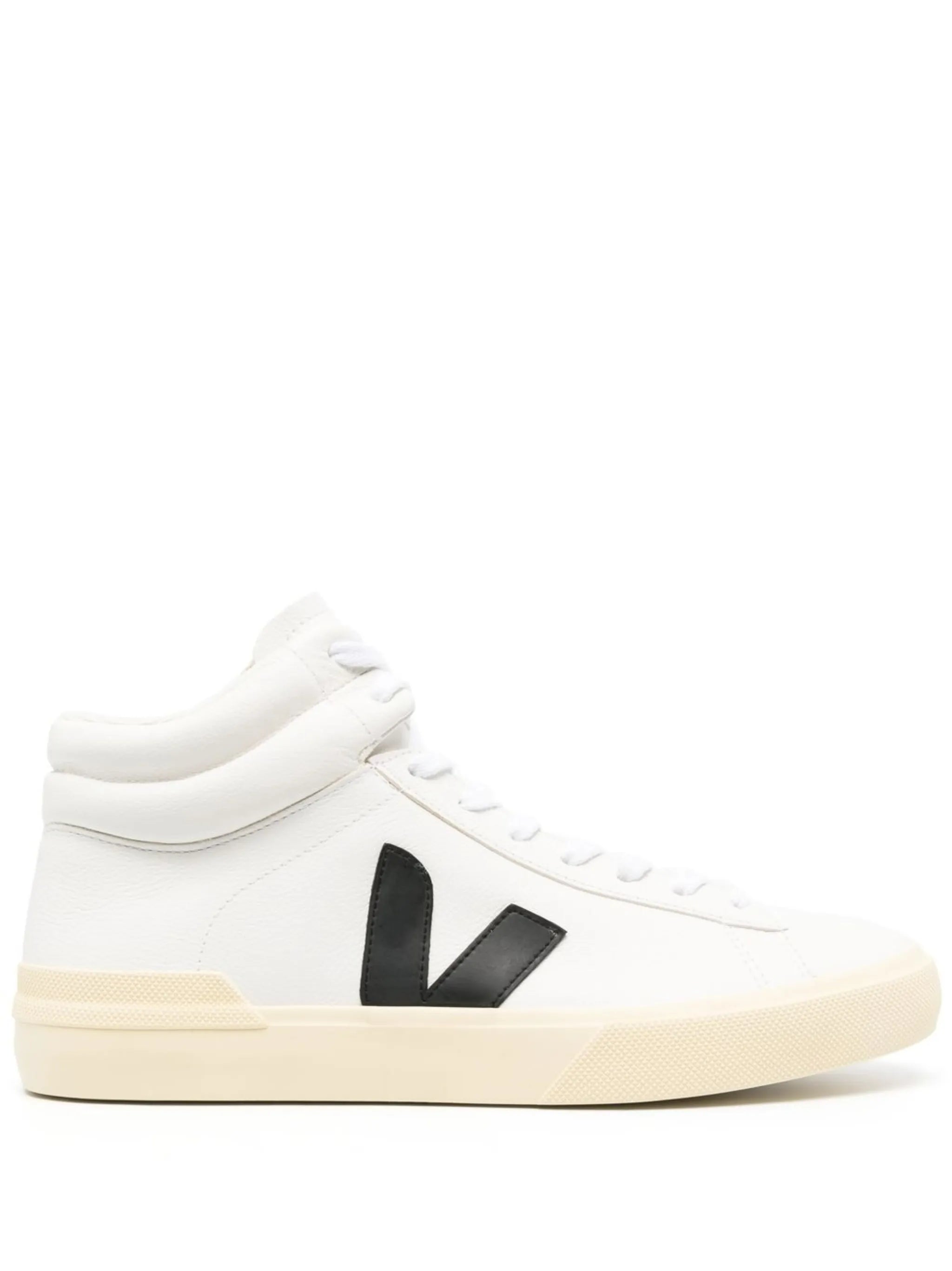 logo-patch high-top sneakers