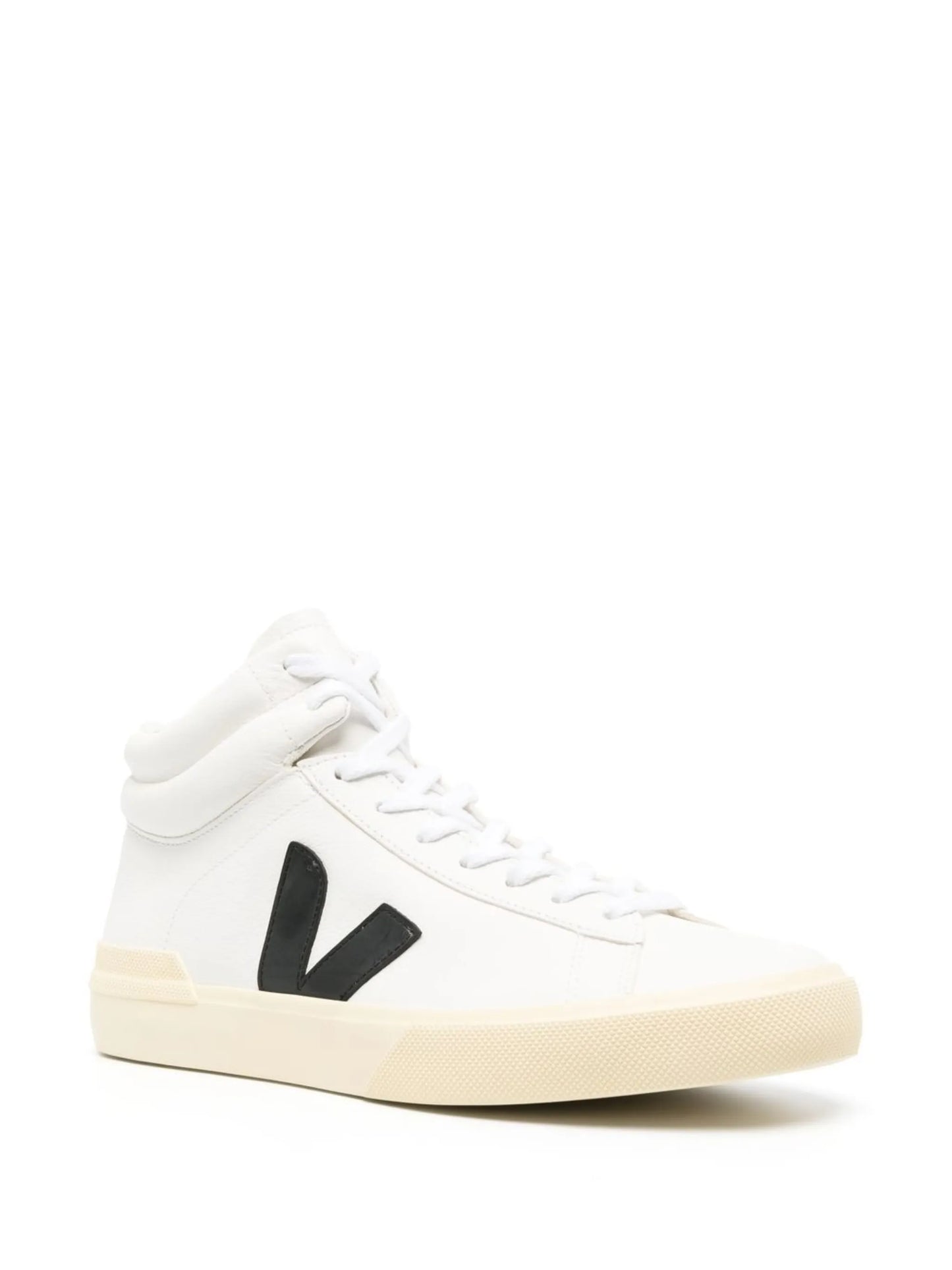 logo-patch high-top sneakers