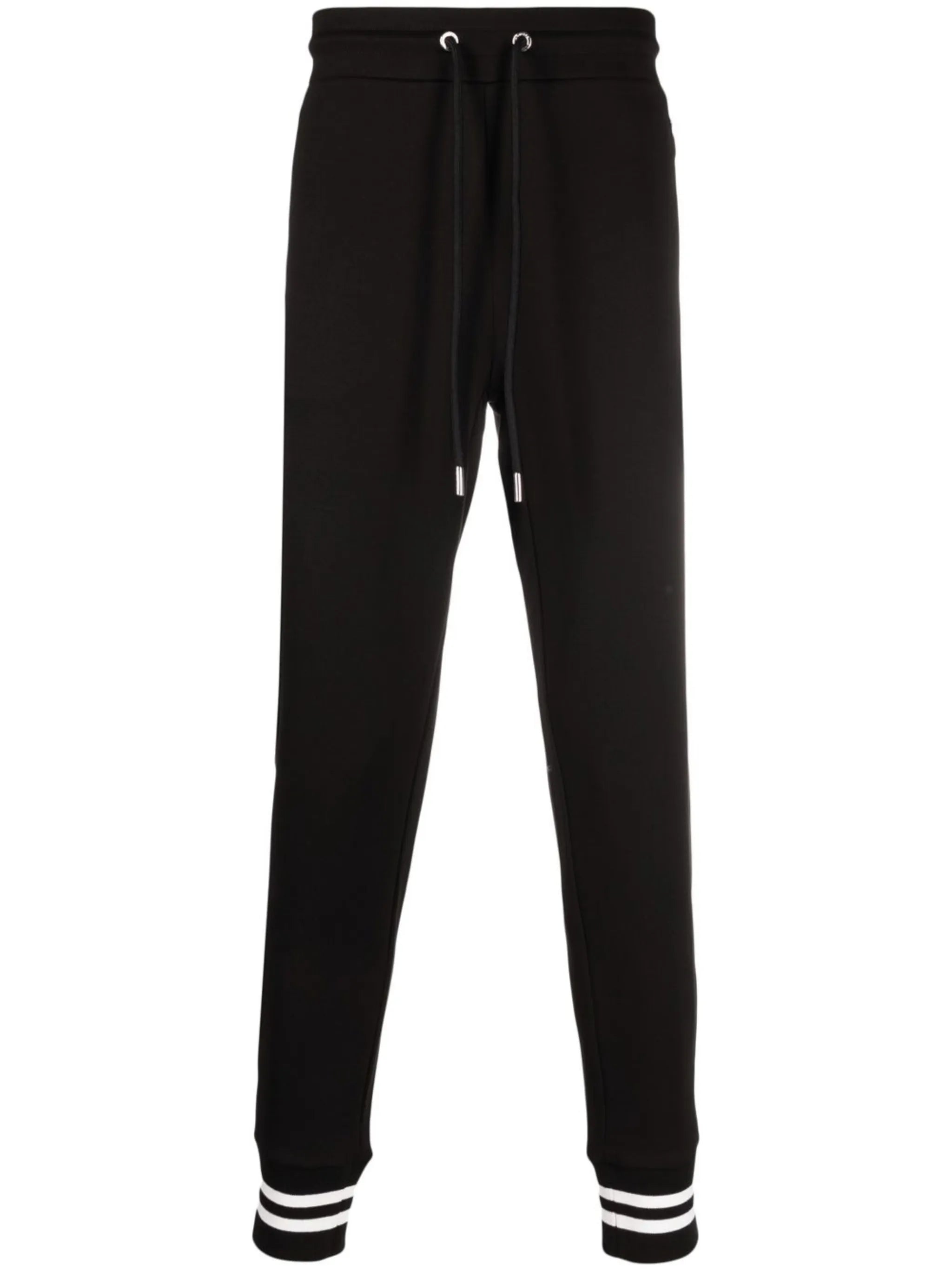 logo-patch tapered track pants
