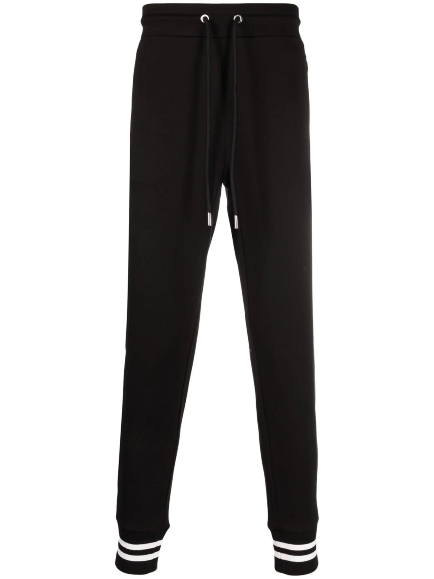 logo-patch tapered track pants