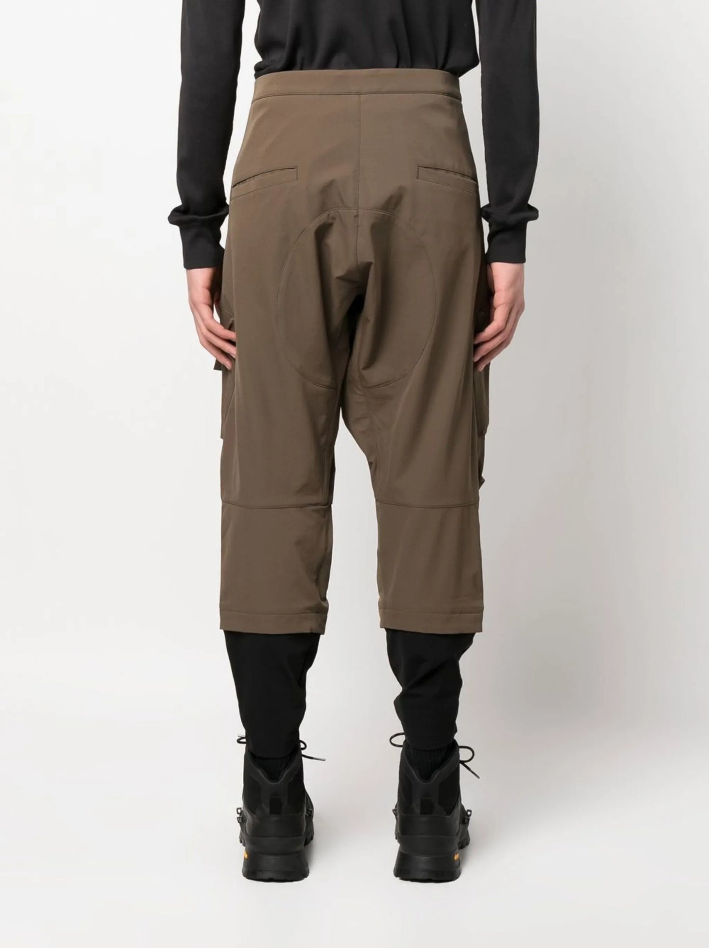 cropped cargo trousers
