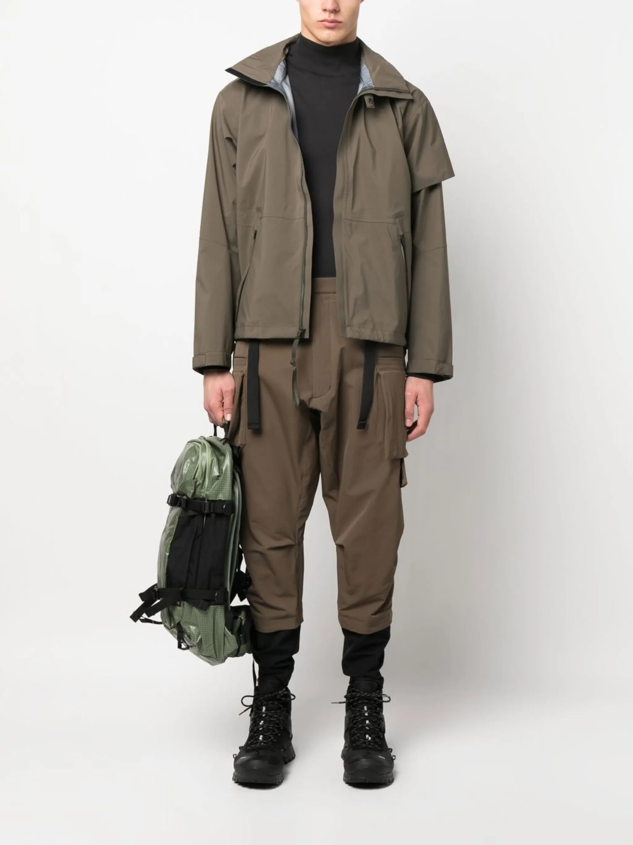 cropped cargo trousers