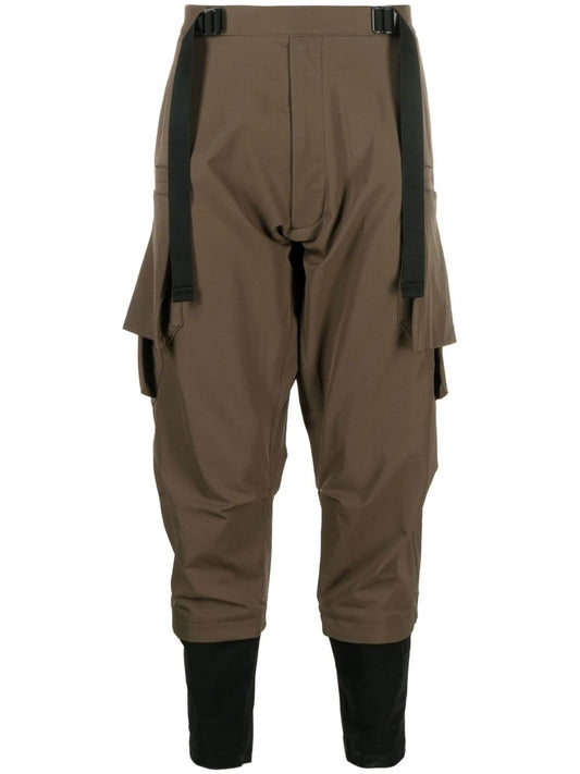 cropped cargo trousers