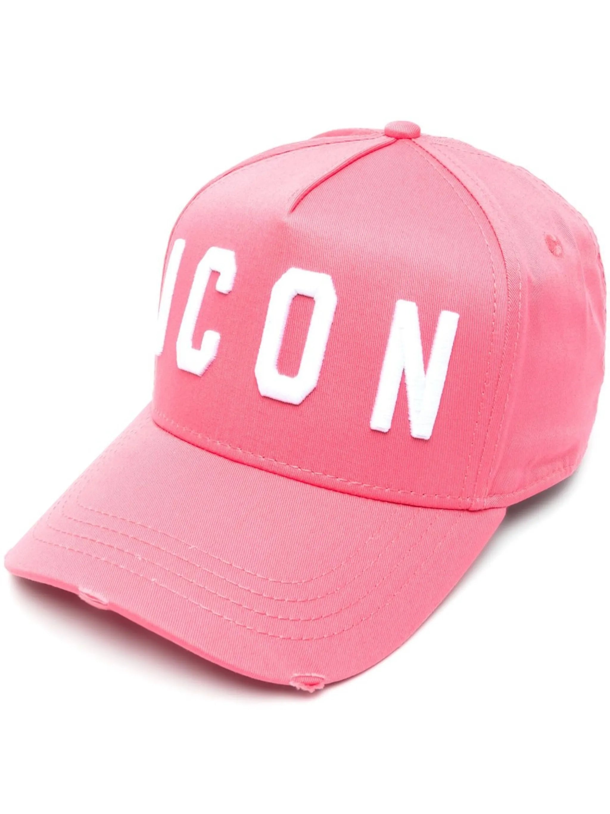 Icon logo-embroidered baseball cap