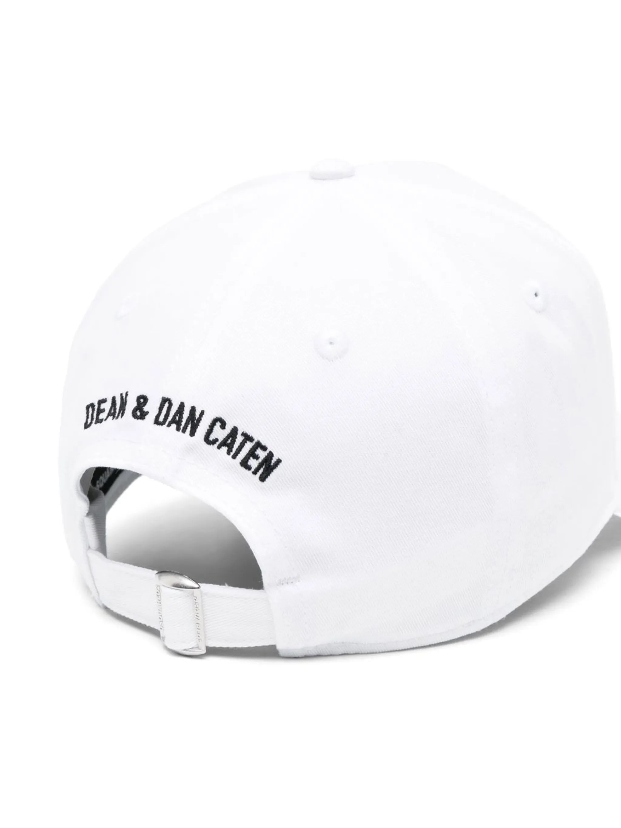 Icon-print detail baseball cap