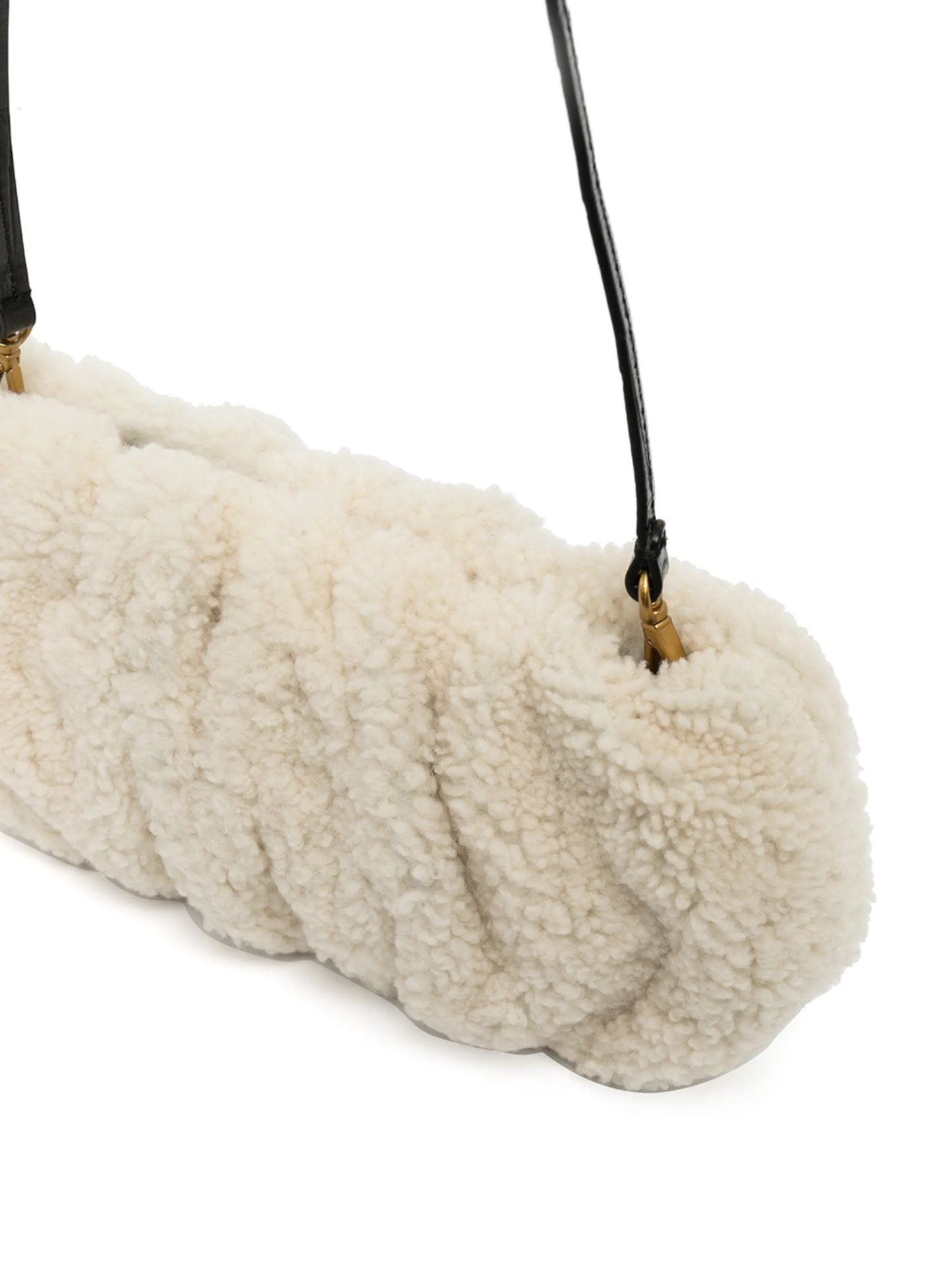 Bean shearling bag