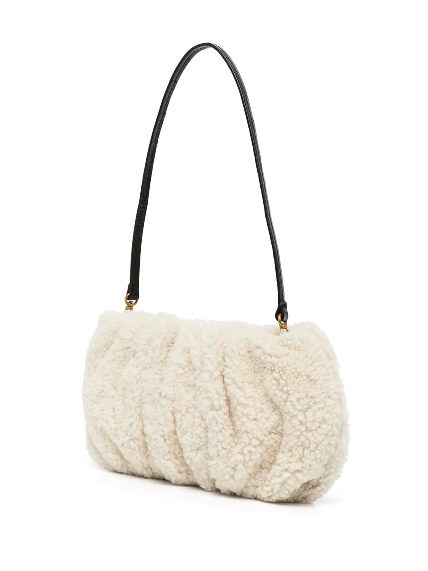 Bean shearling bag