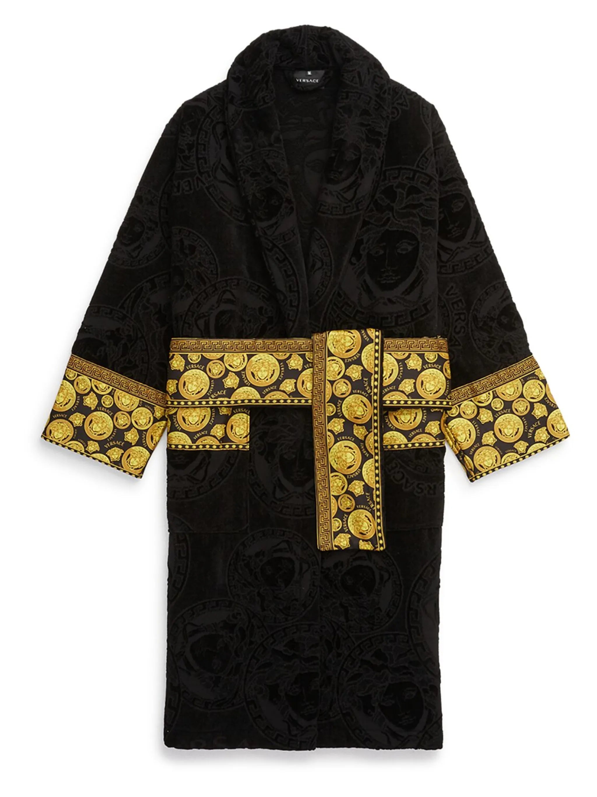 Medusa Amplified cotton bathrobe