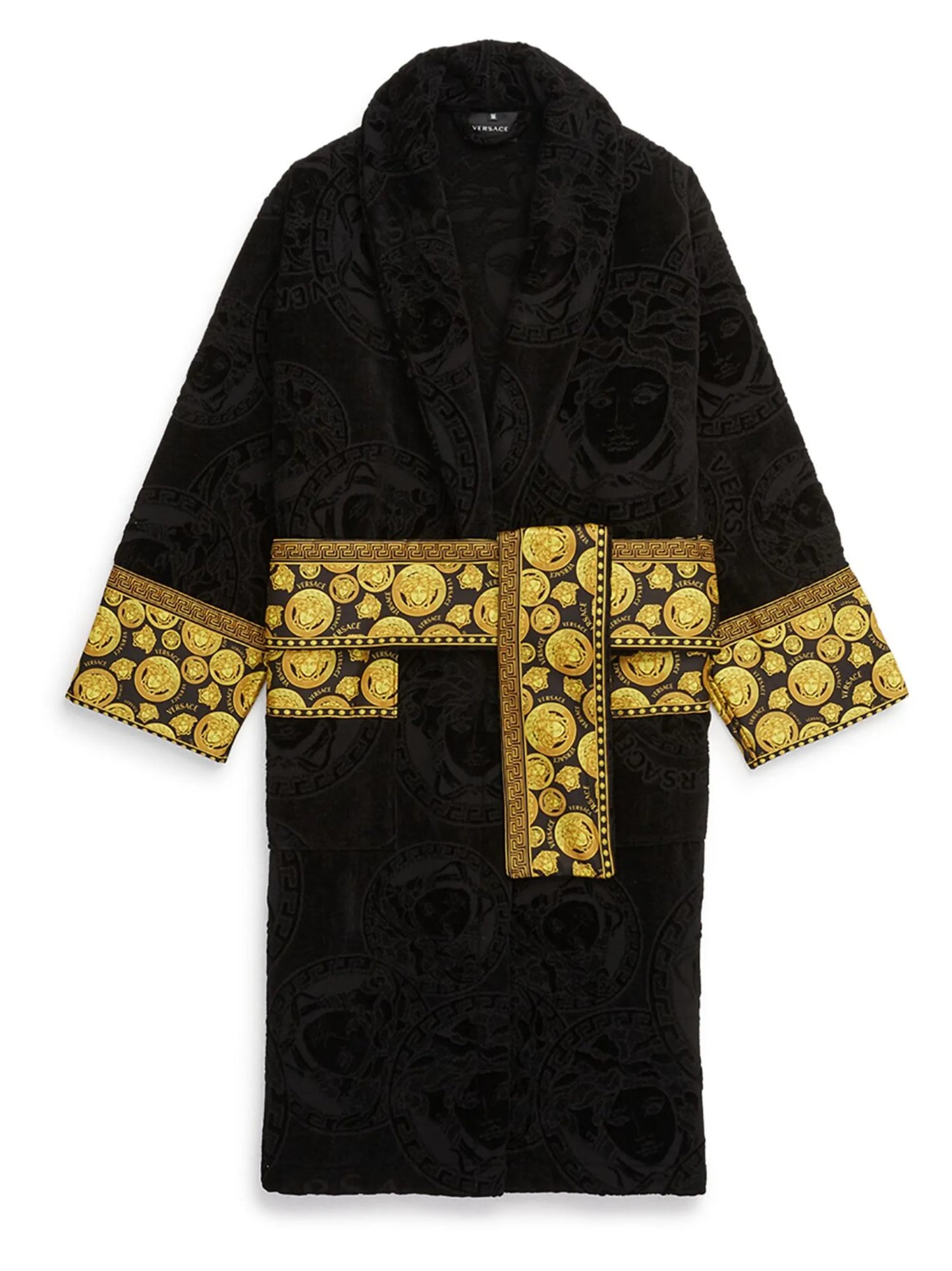 Medusa Amplified cotton bathrobe