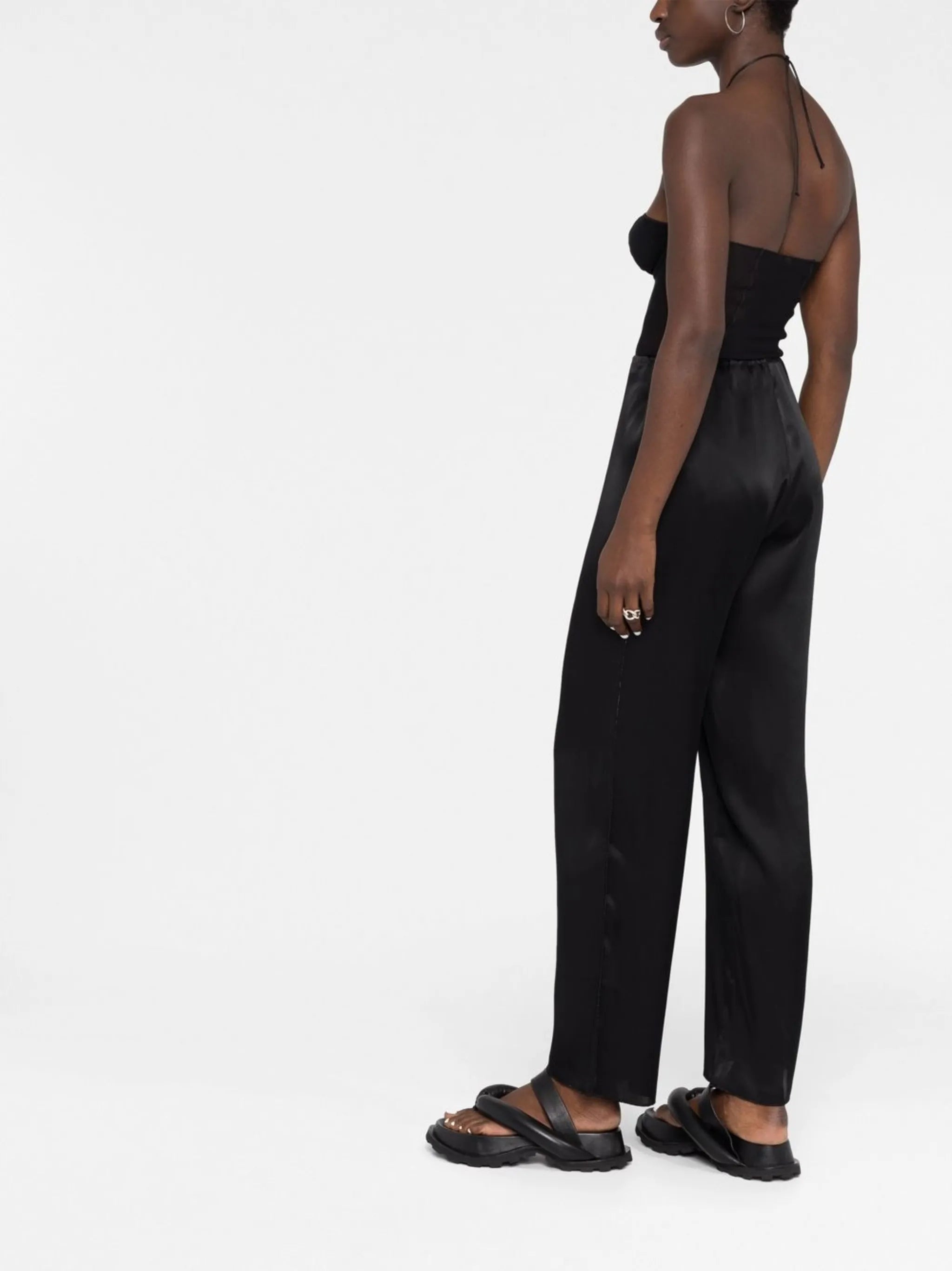 bandeau sheer bodysuit