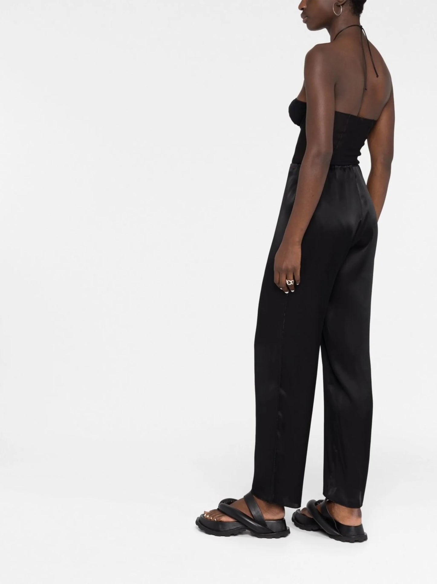 bandeau sheer bodysuit