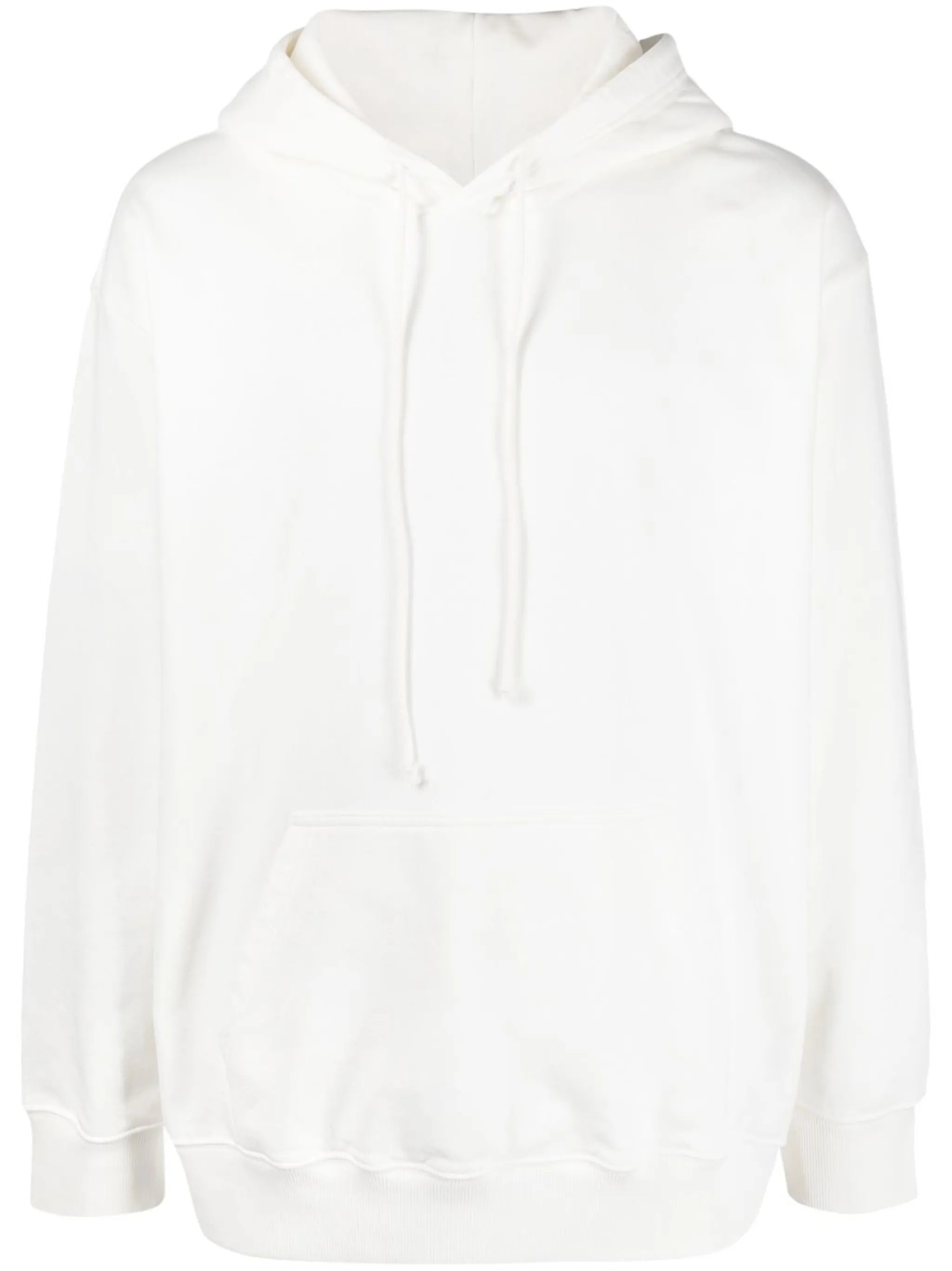 graphic-print cotton hoodie