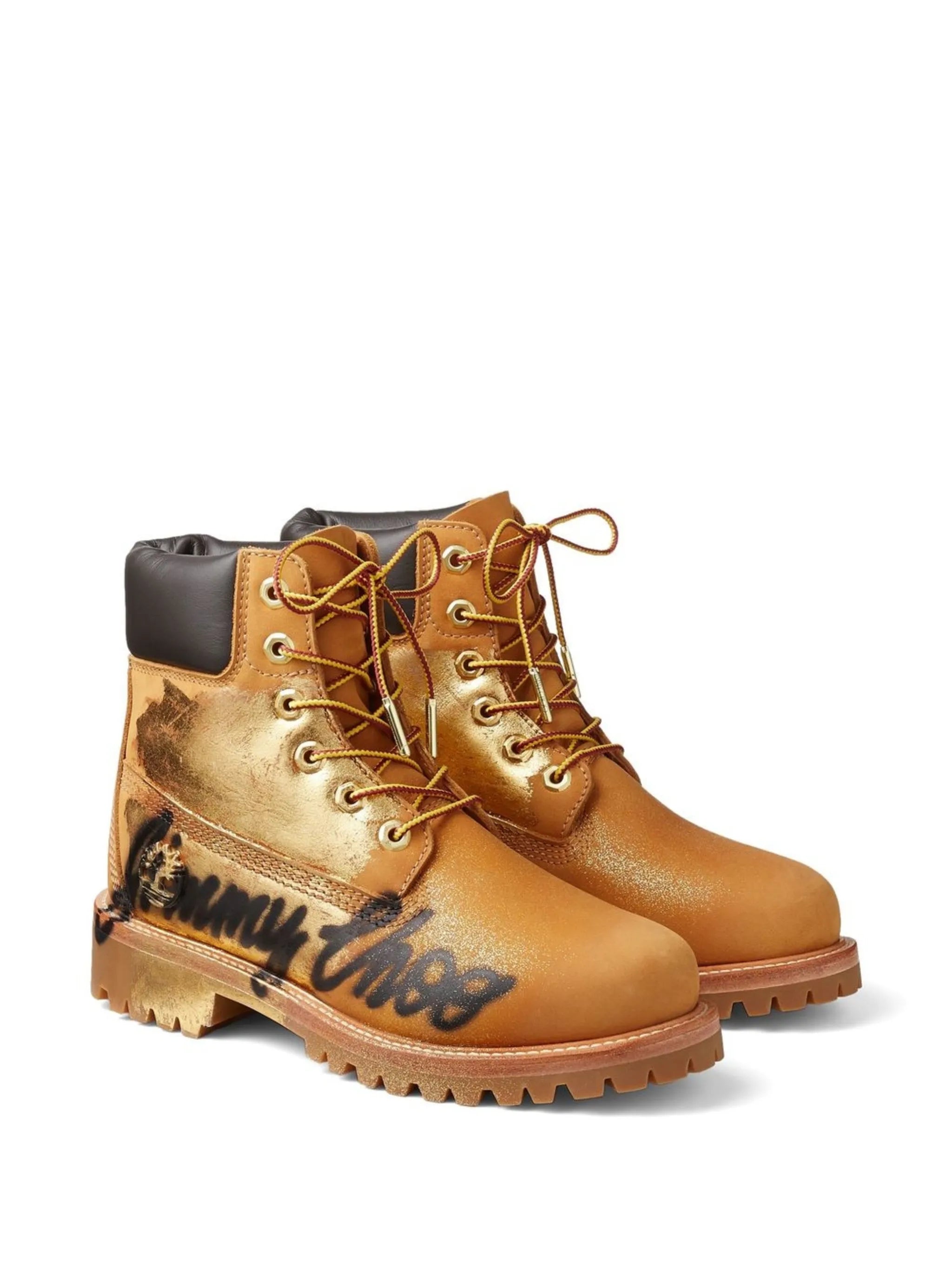x Timberland graffiti logo boots