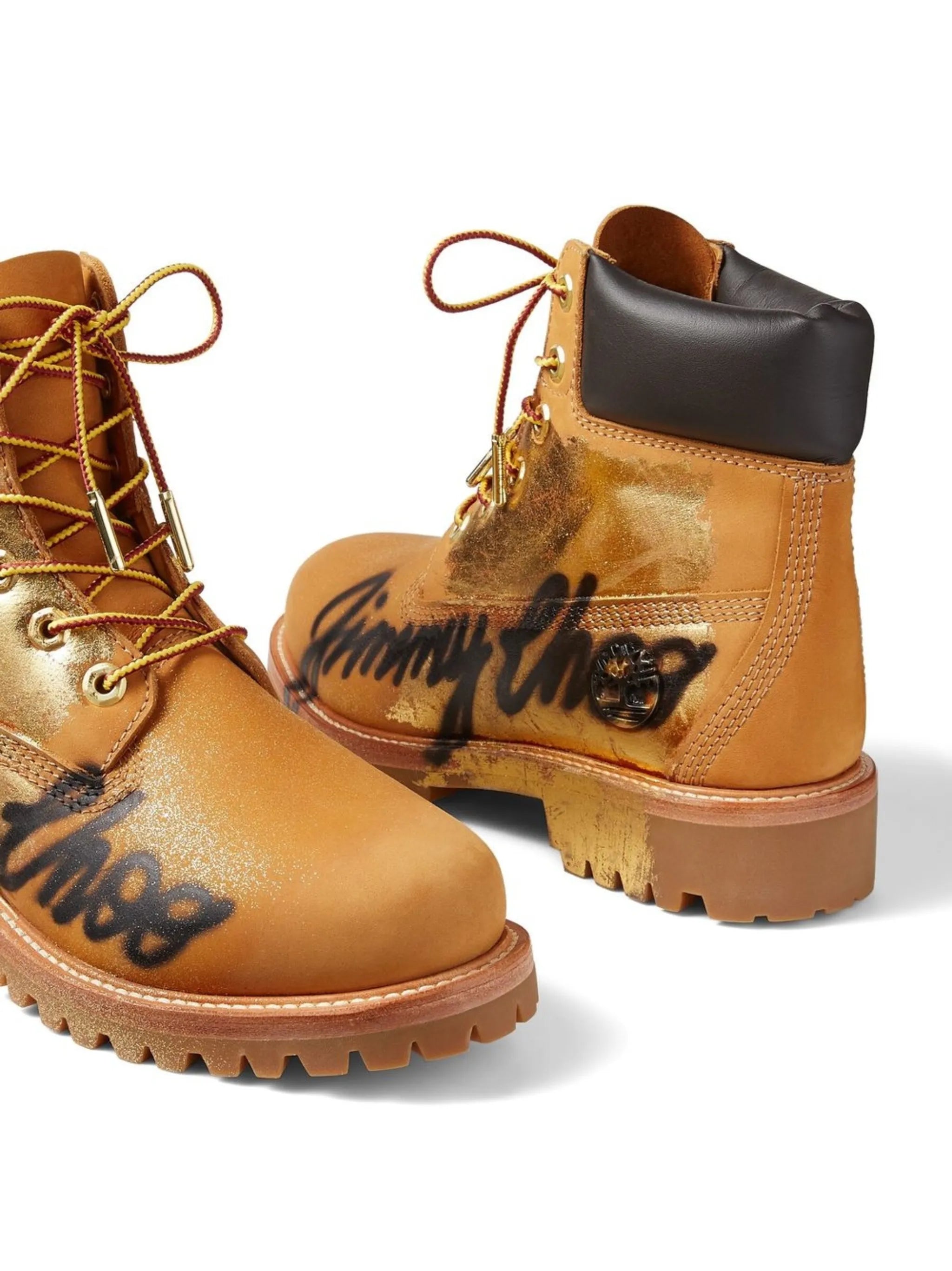 x Timberland graffiti logo boots