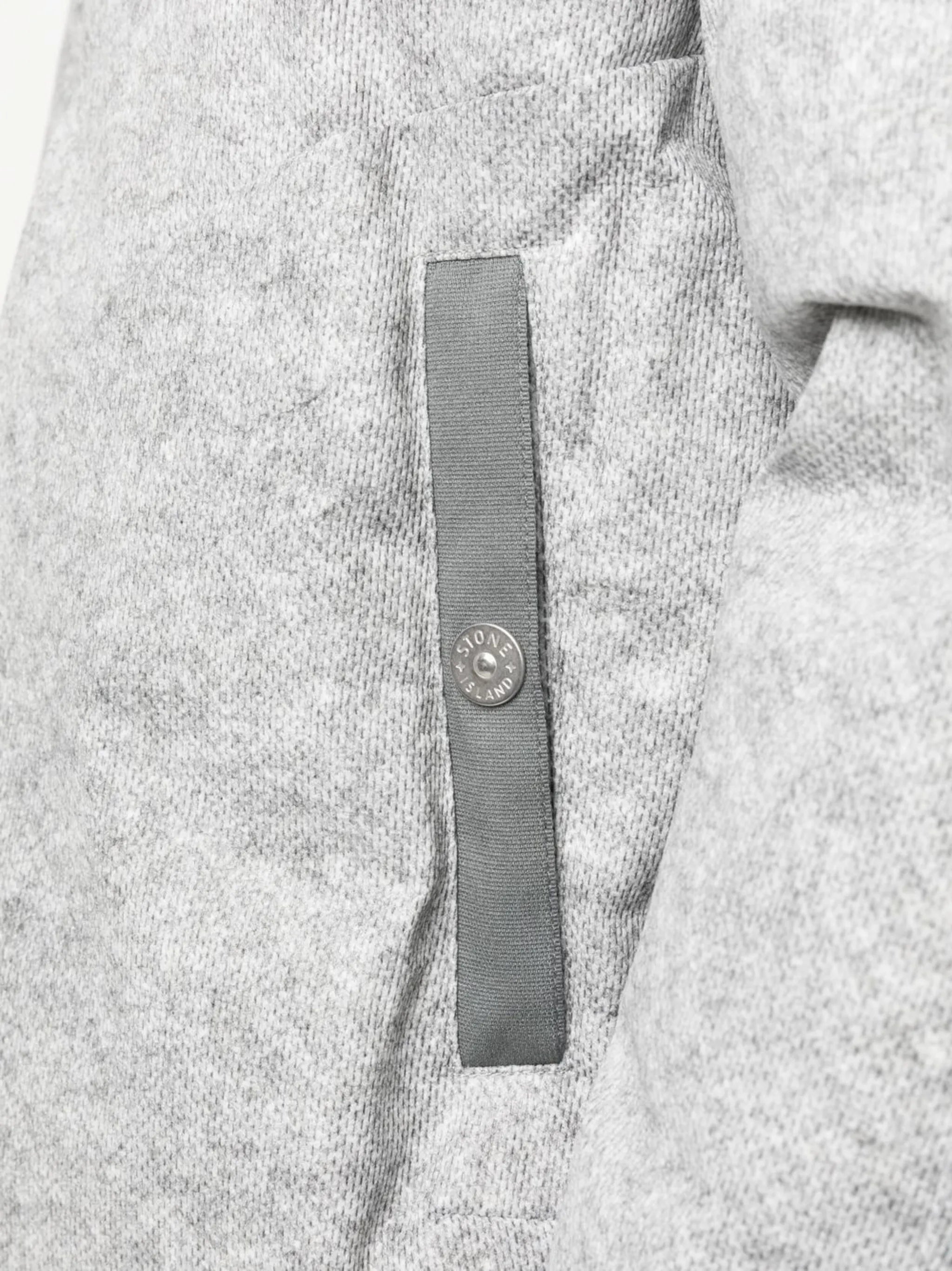 layered hooded zipped jacket