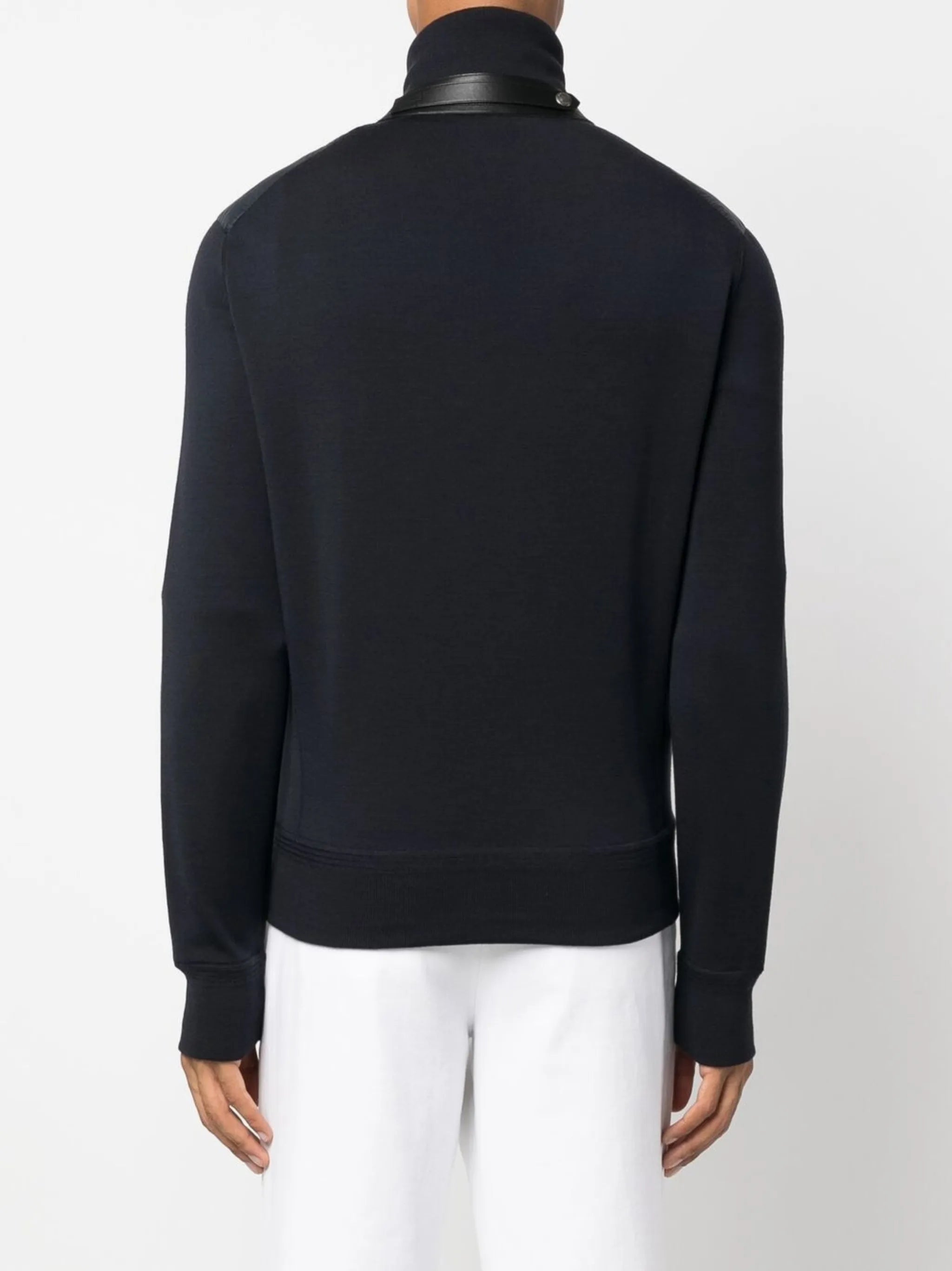 panelled padded jacket