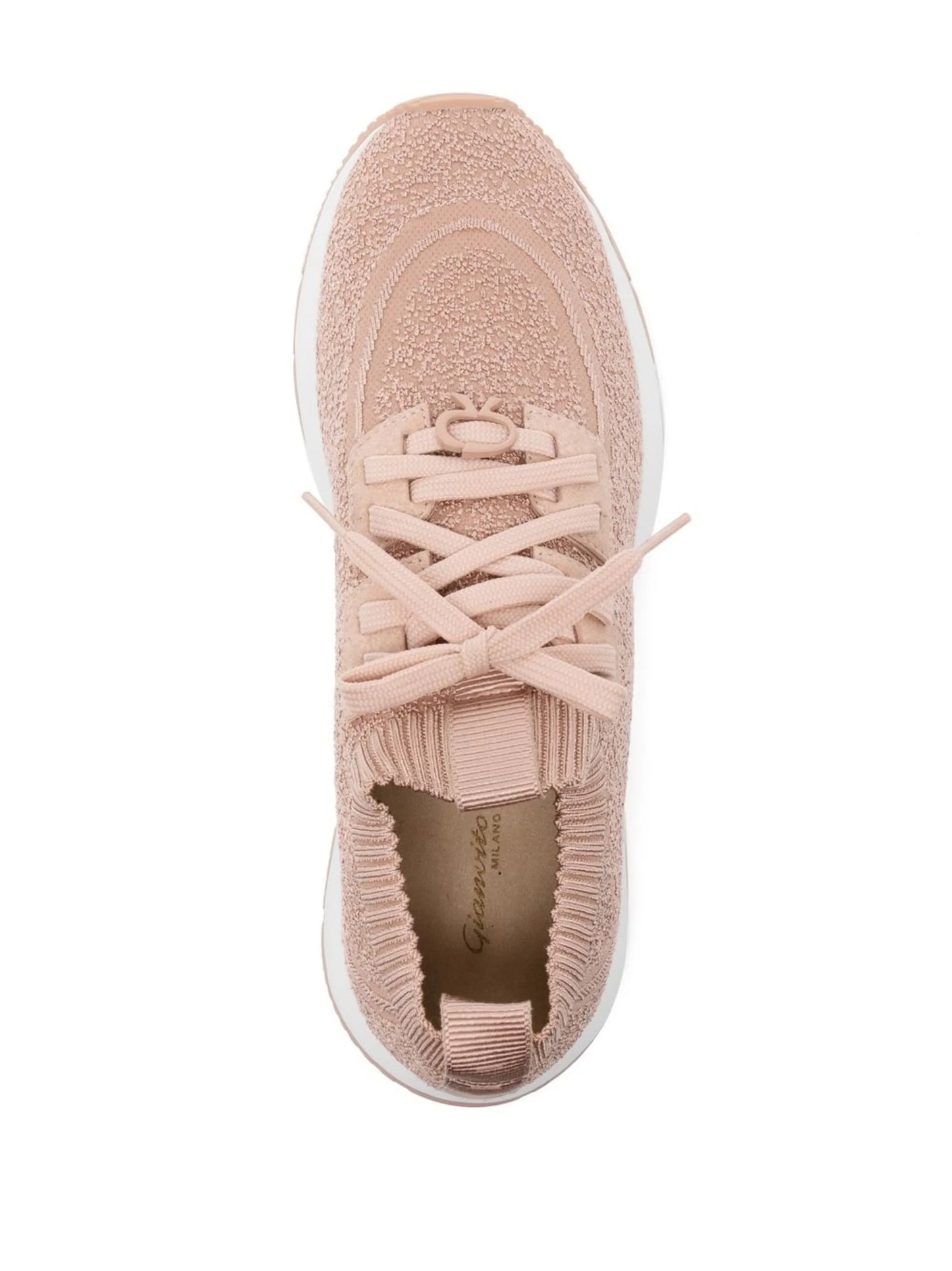 Glover stretch-bouclé sneakers