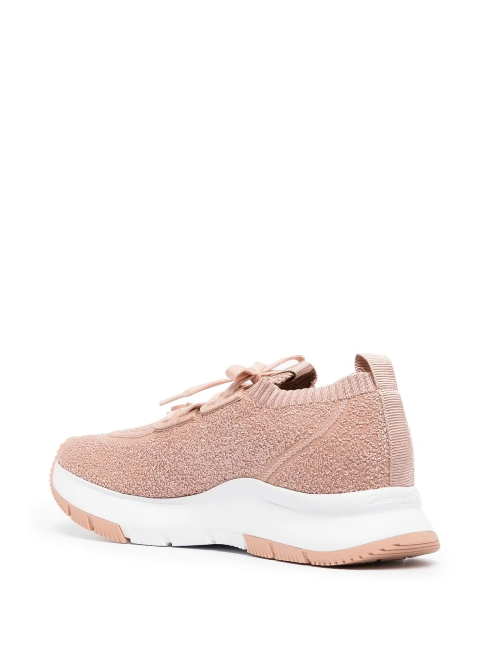 Glover stretch-bouclé sneakers