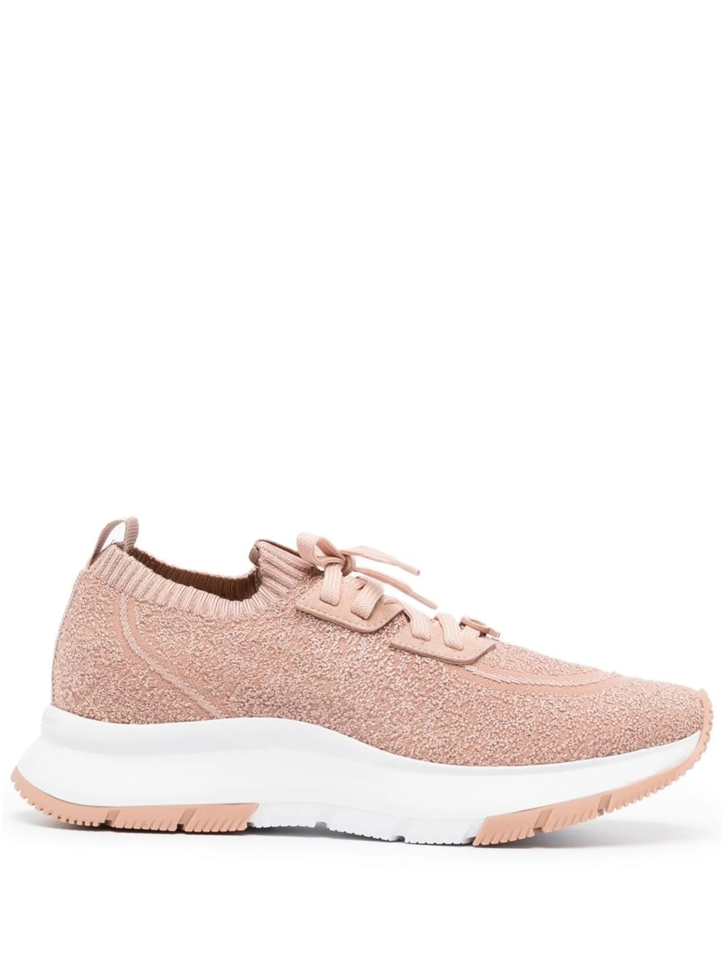 Glover stretch-bouclé sneakers