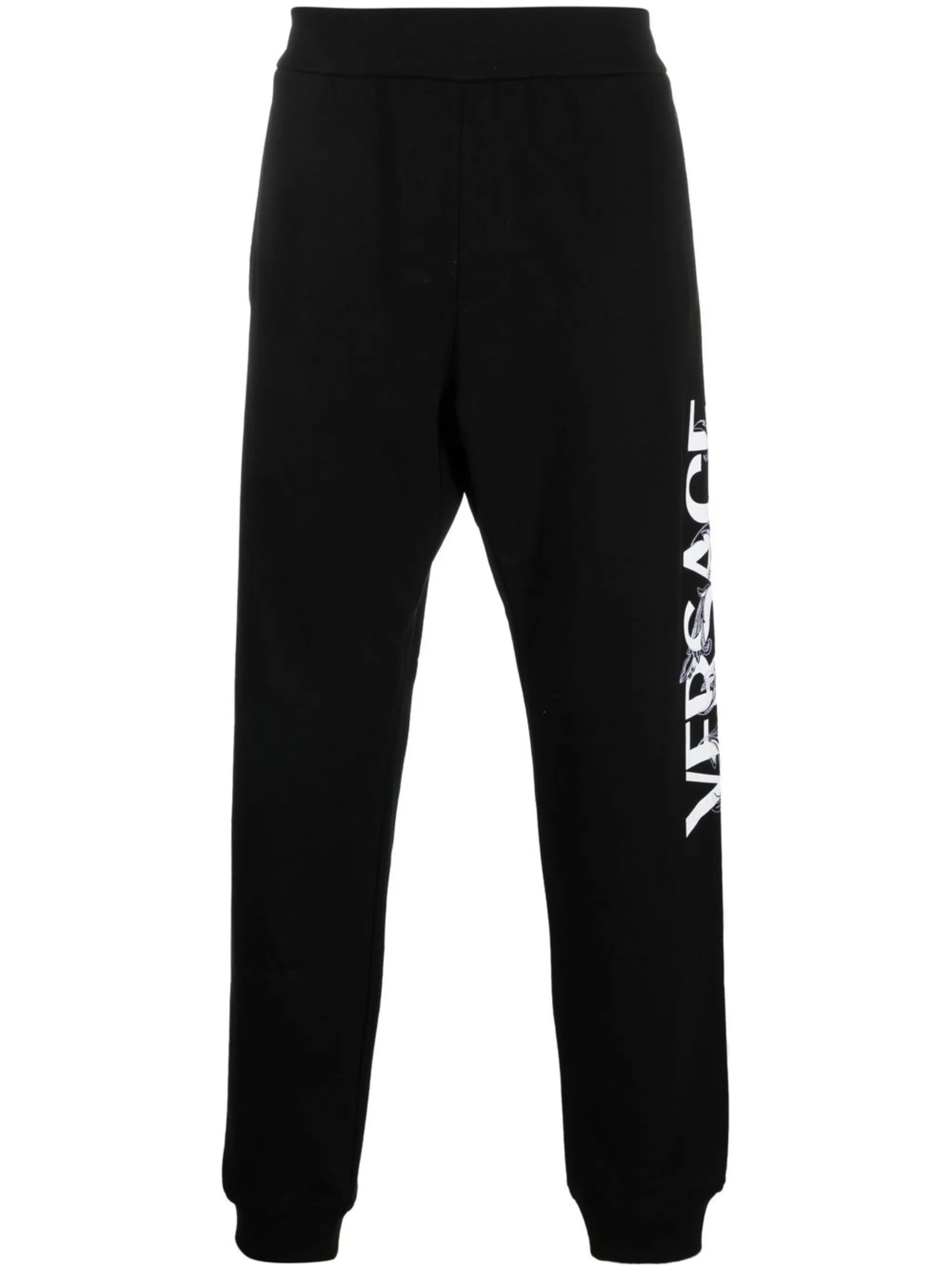 logo-embroidered track pants