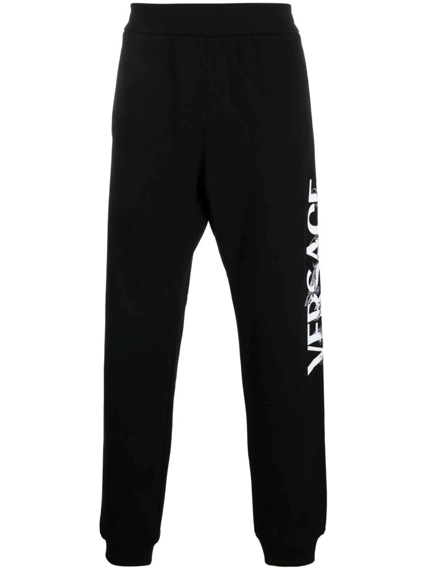 logo-embroidered track pants