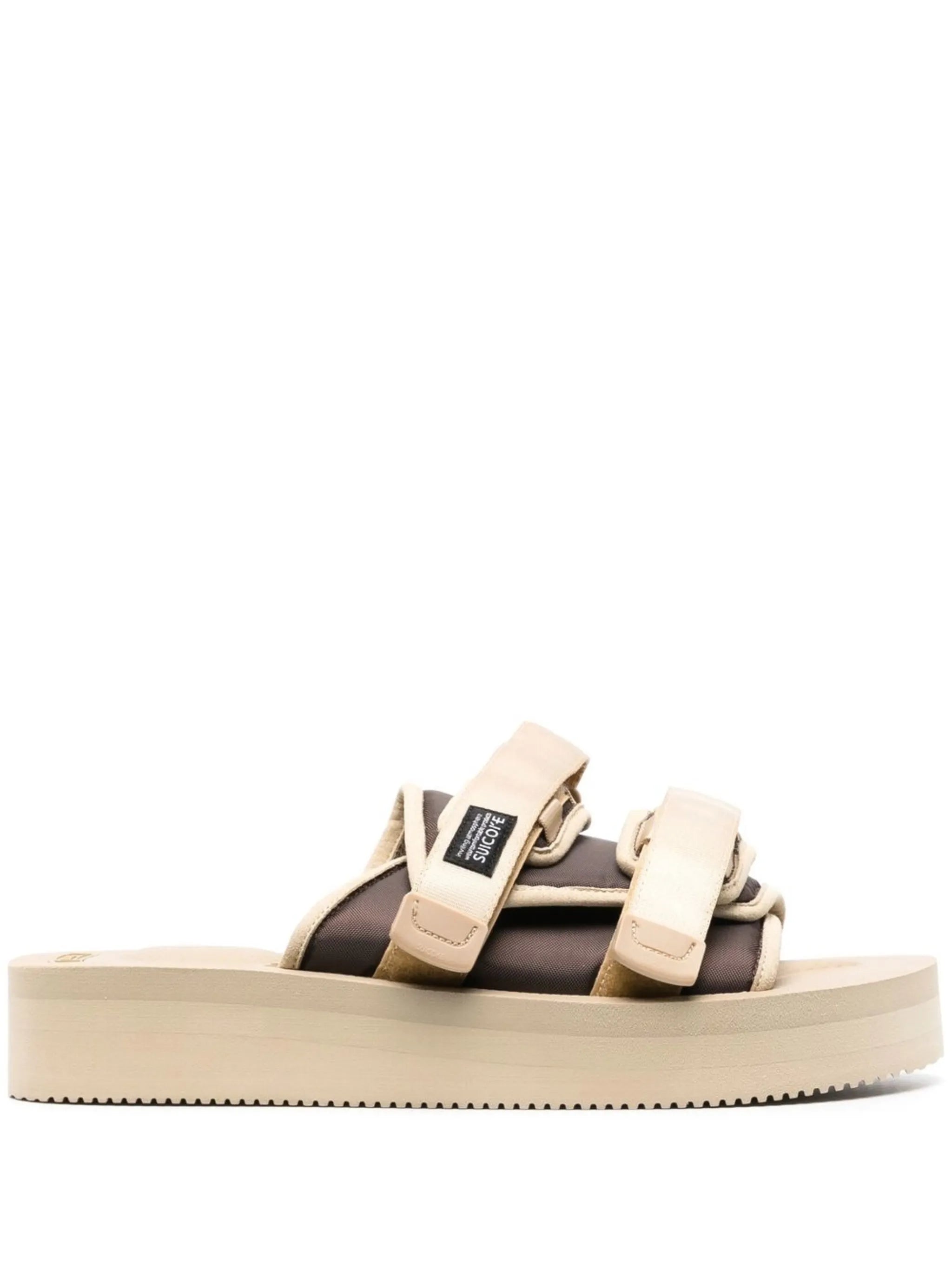 MOTO Webbing double-strap sandals