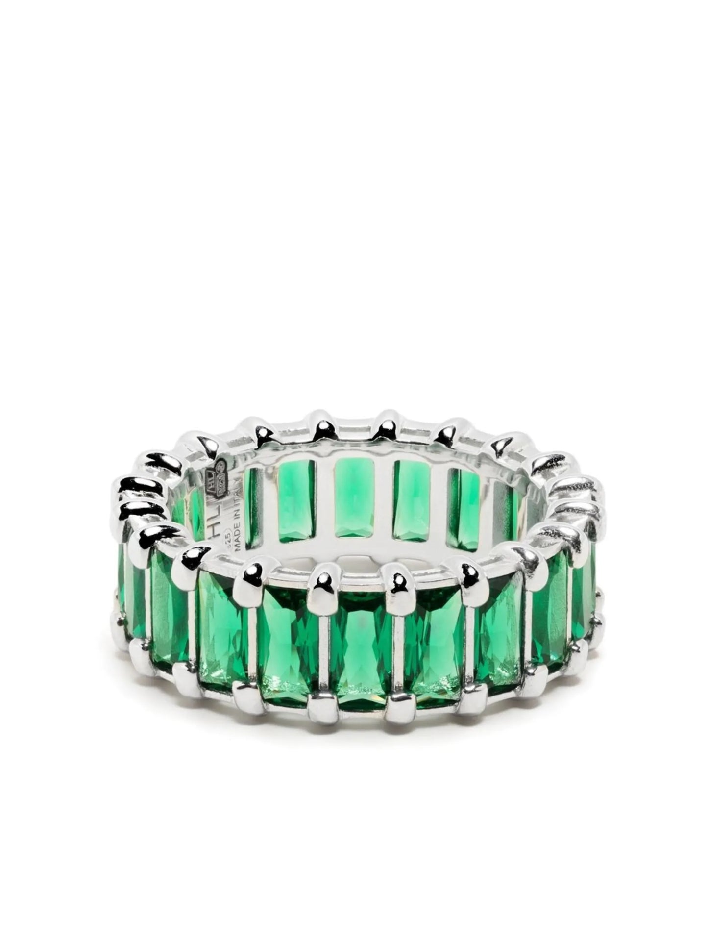 cubic zirconia band ring