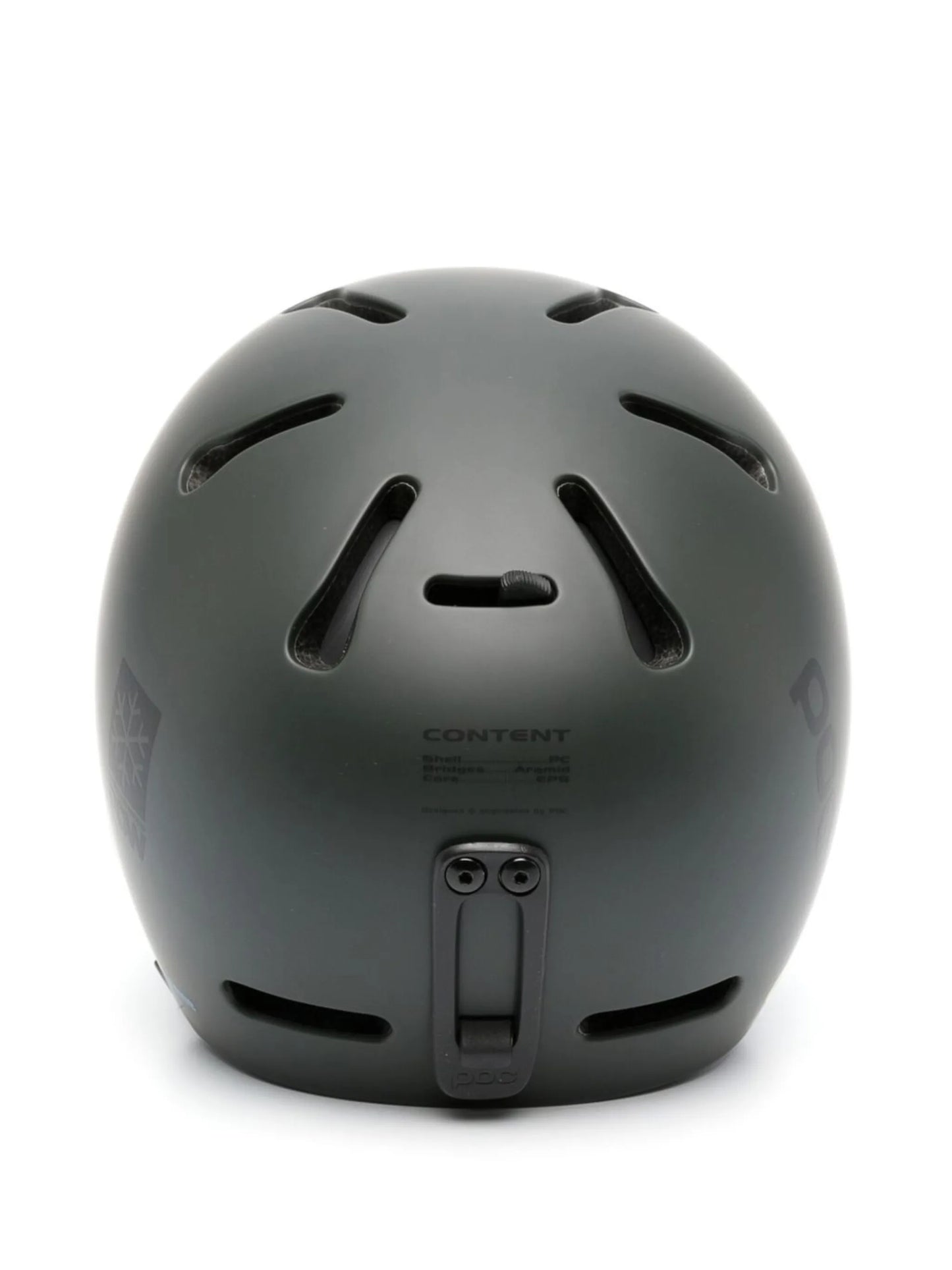 logo-print adjustable helmet