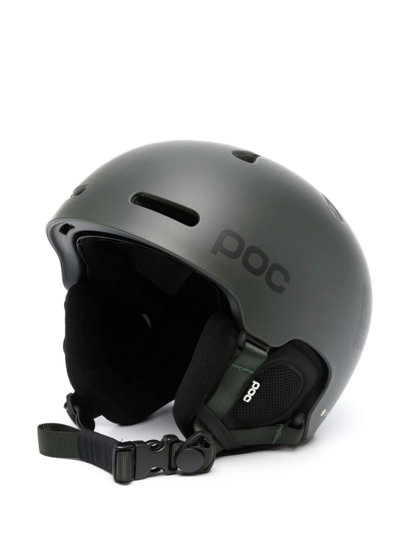 logo-print adjustable helmet