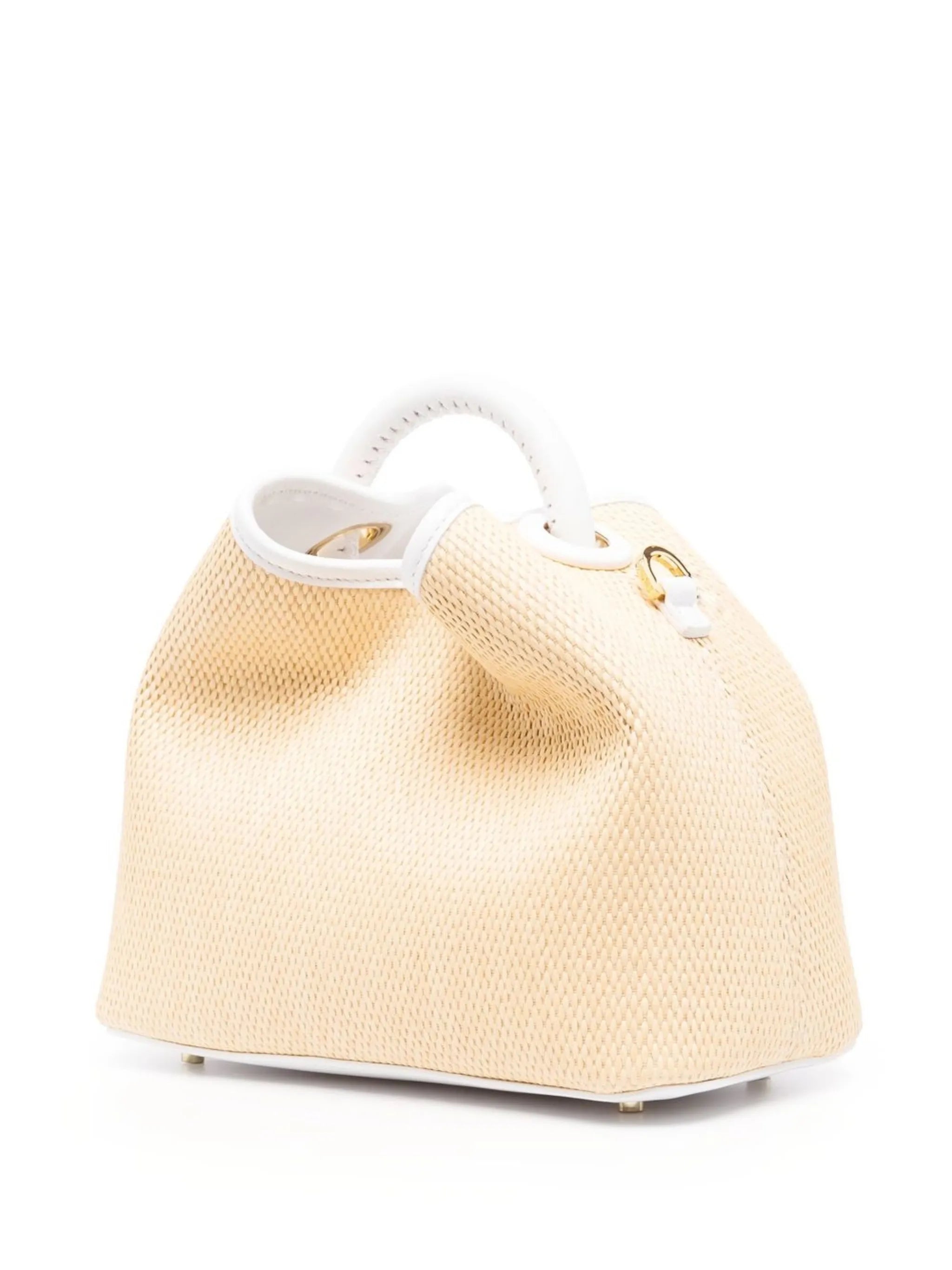 Baozi raffia tote bag