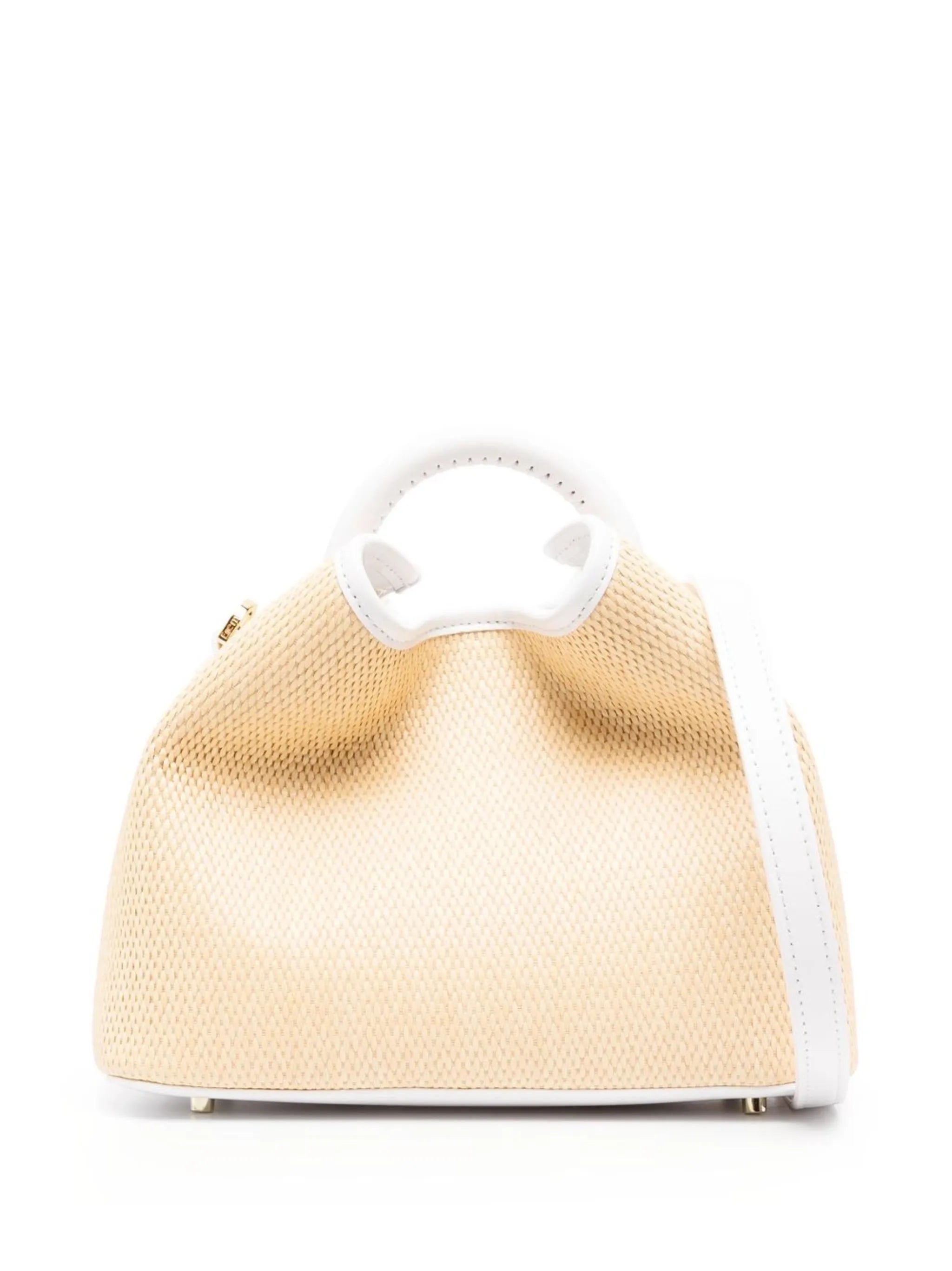 Baozi raffia tote bag