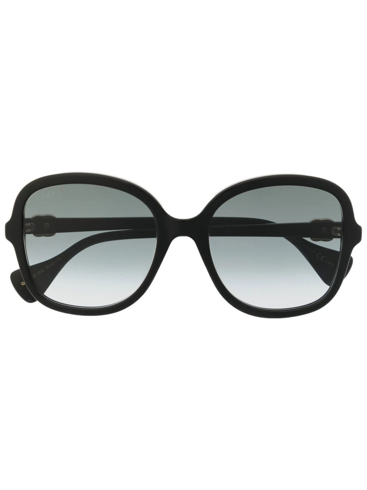 oversized round-frame sunglasses