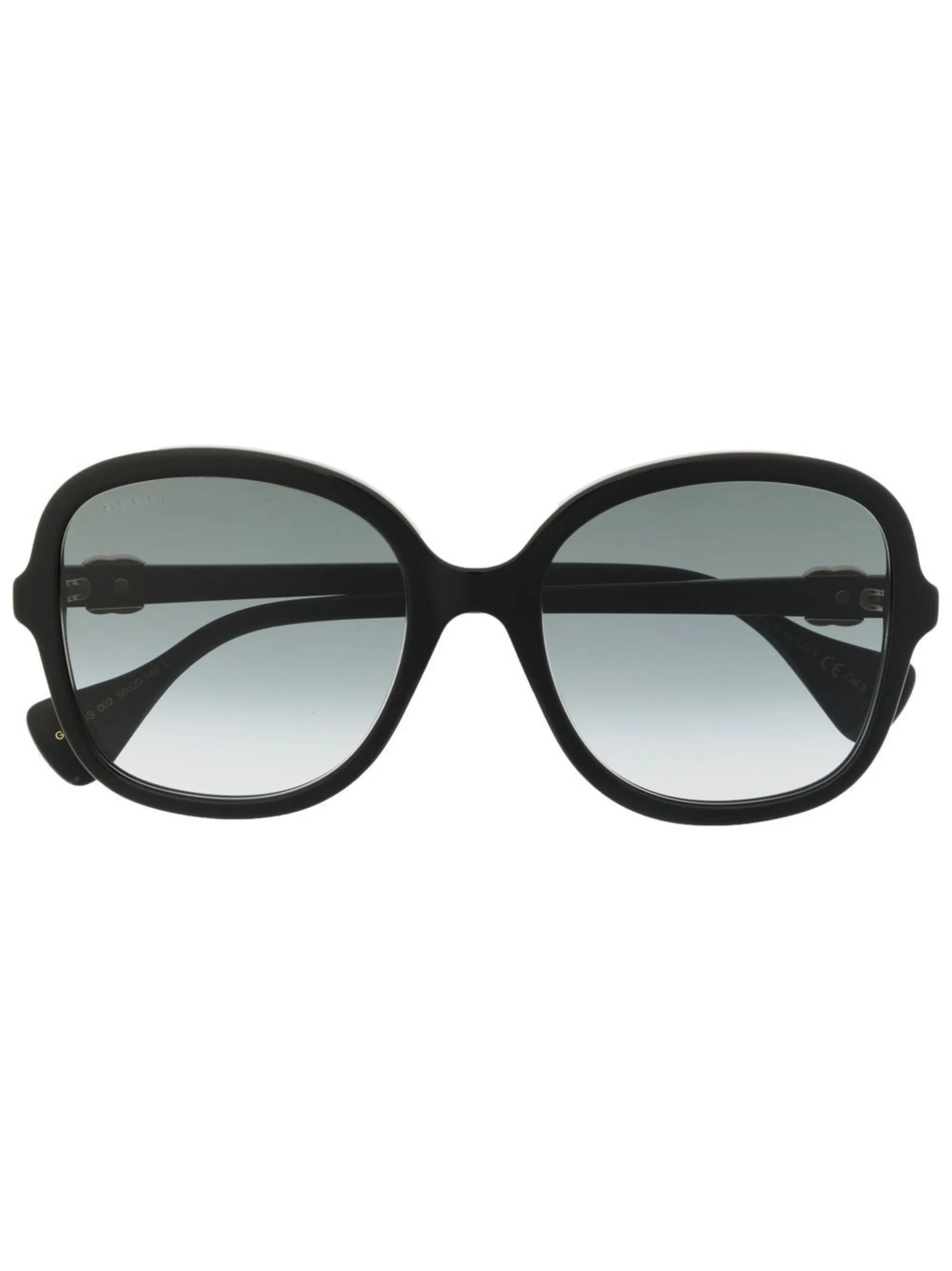 oversized round-frame sunglasses