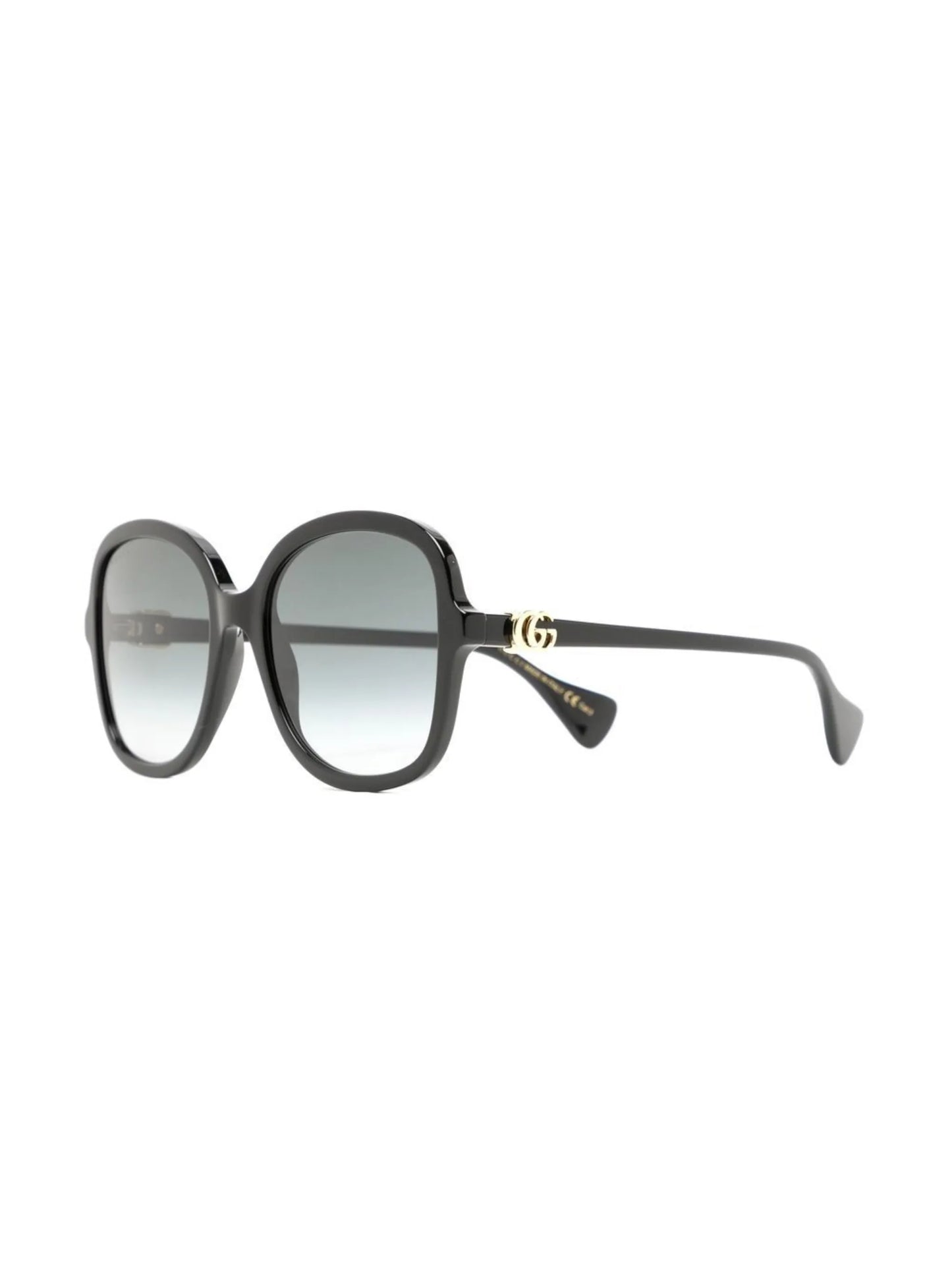 oversized round-frame sunglasses