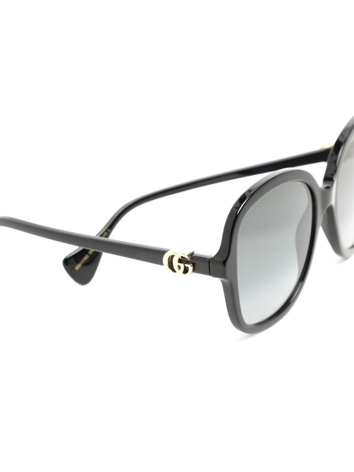 oversized round-frame sunglasses