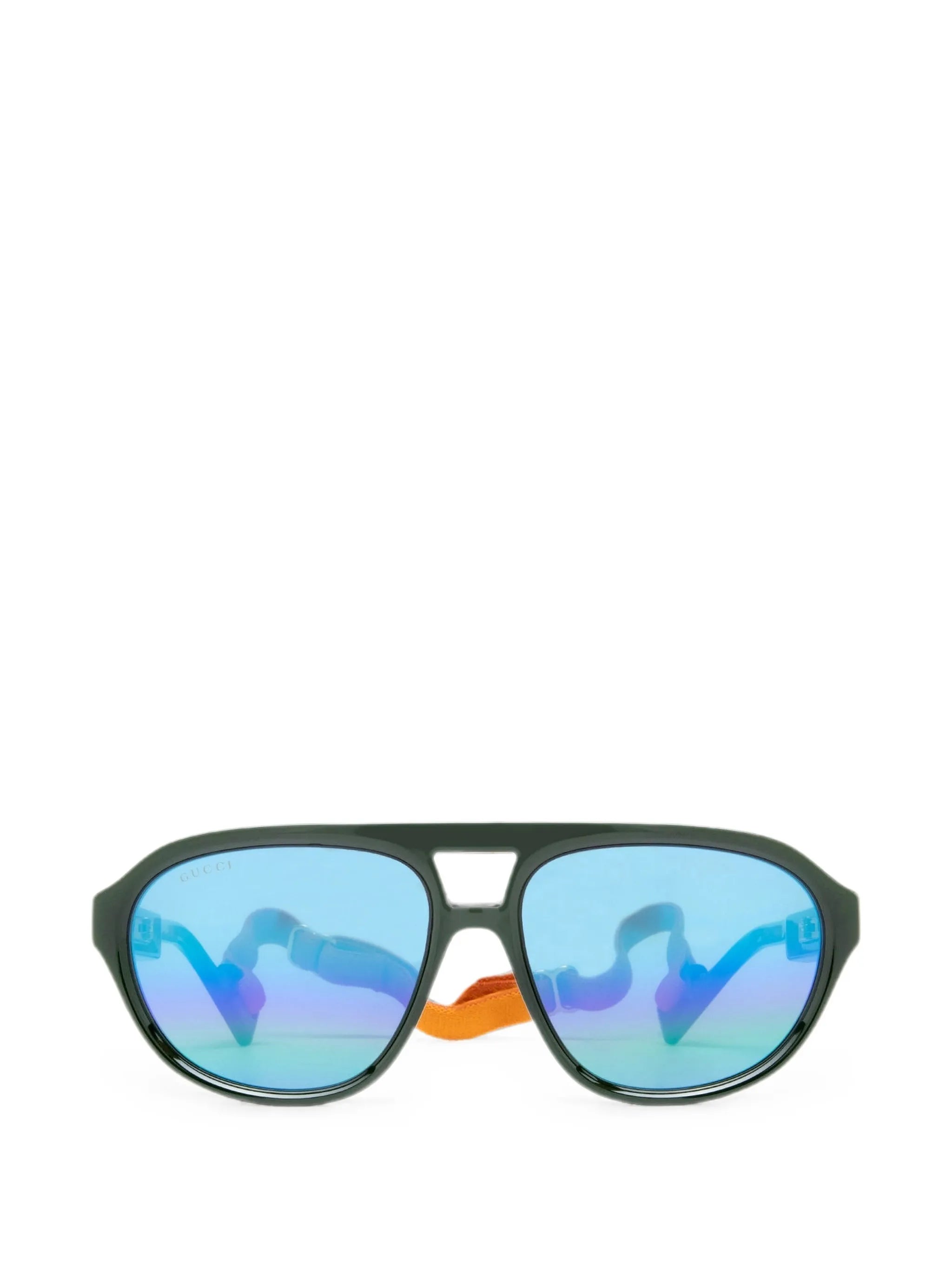 pilot-frame sunglasses
