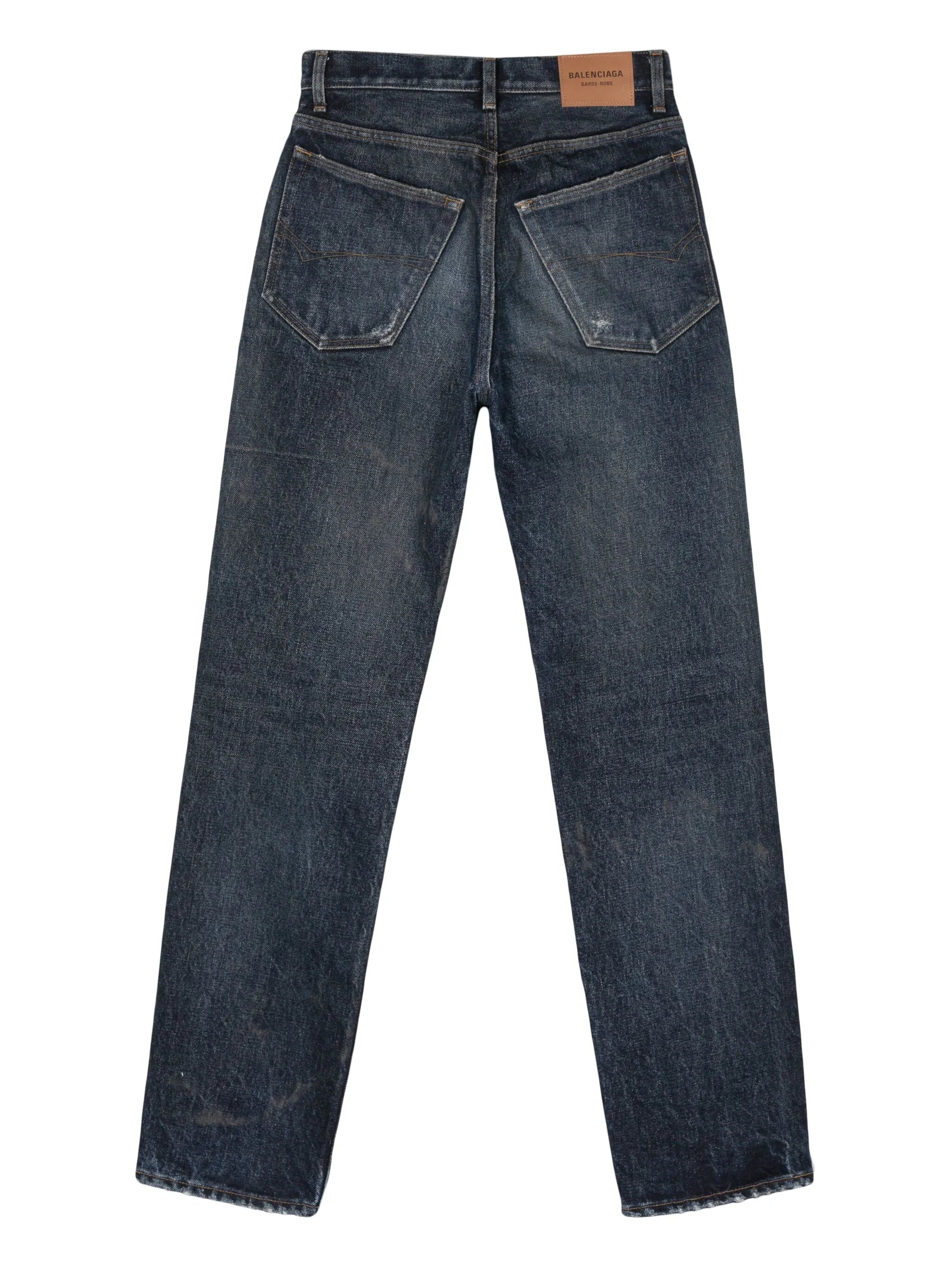 distressed jeans